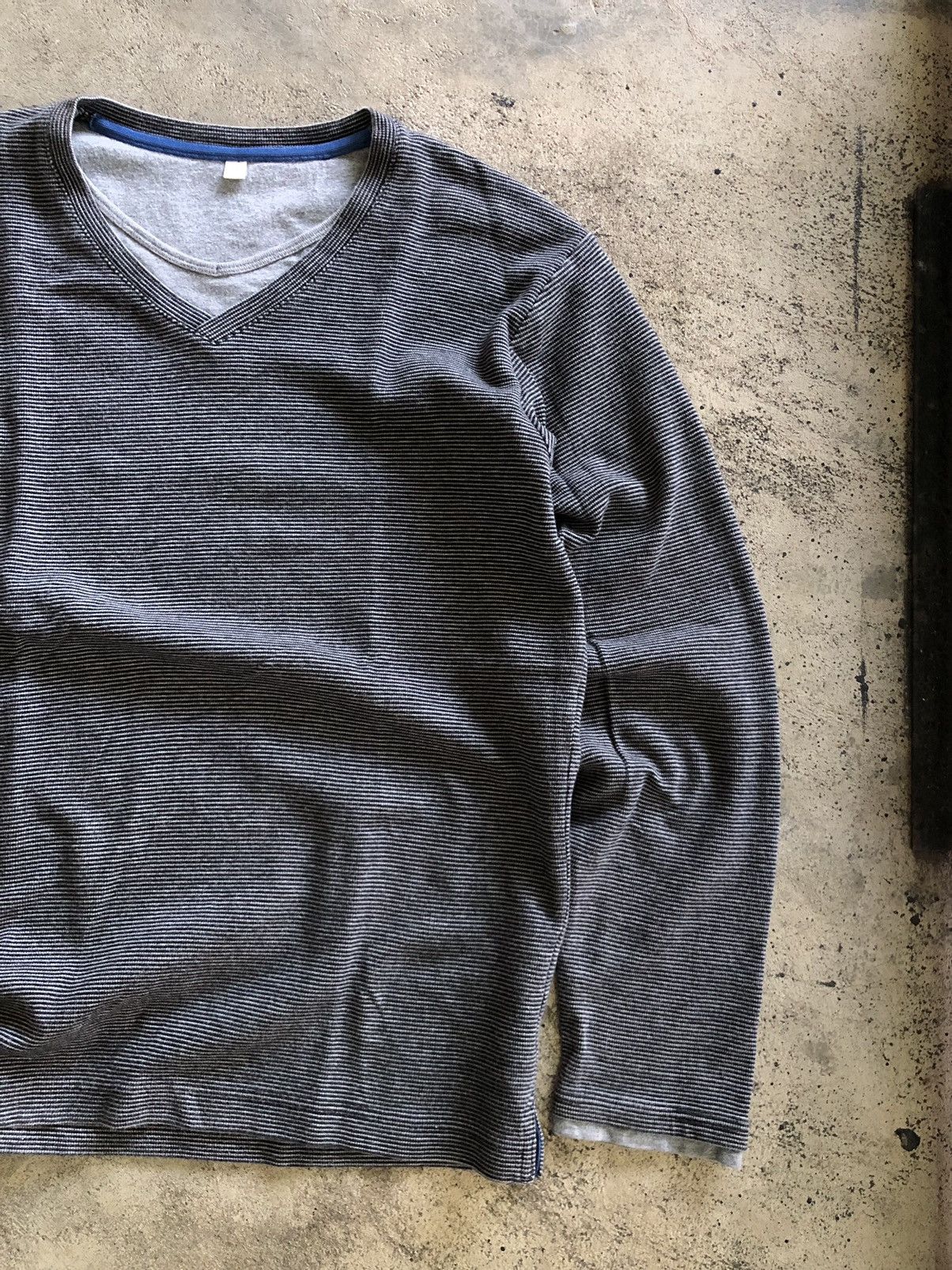 If Six Was Nine × Japanese Brand × Le Grande Bleu (L.G.B.) JAPANESE TOPVALU DOUBLE LAYER LONG SLEEVE Size US M / EU 48-50 / 2 - 2 Thumbnail