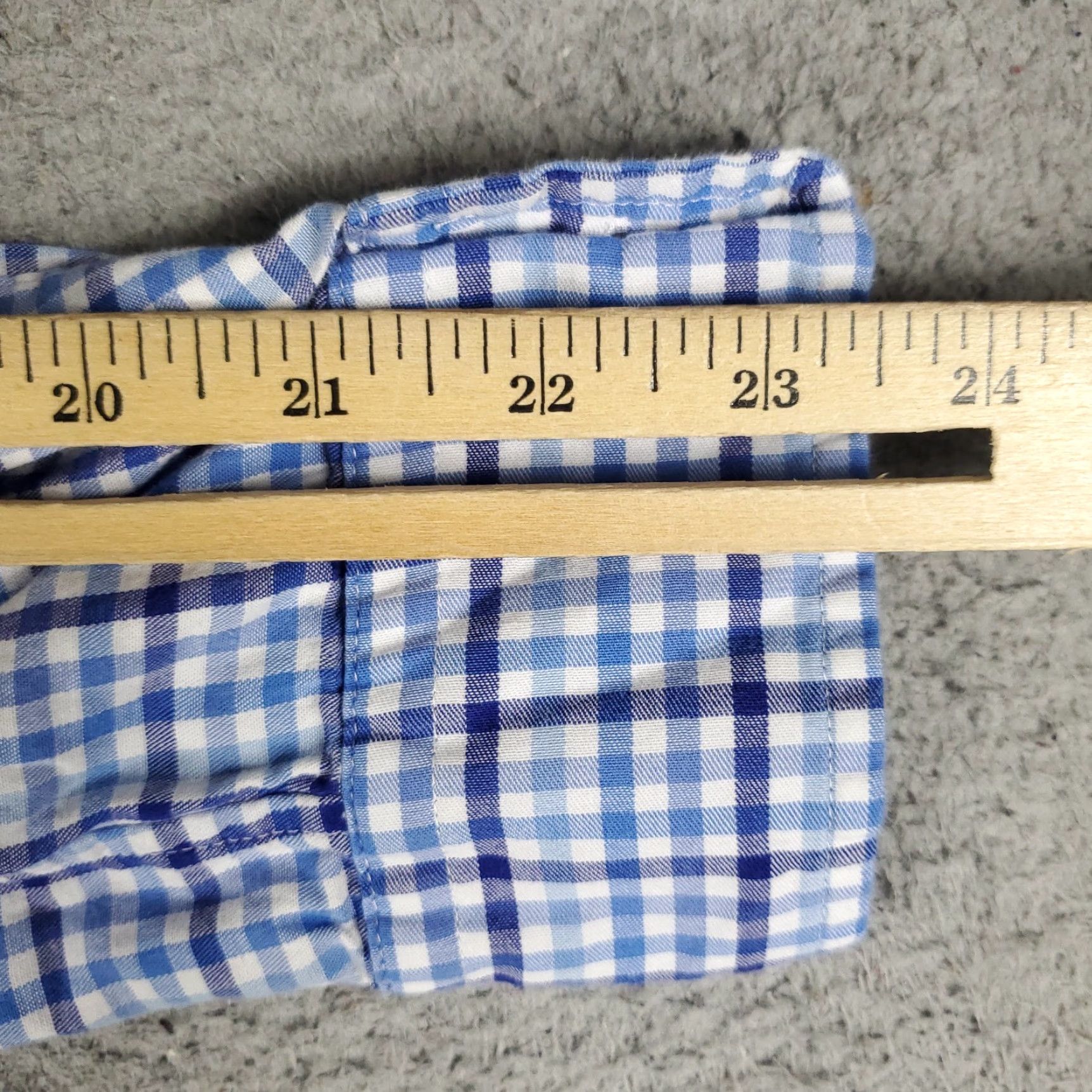 Vineyard Vines Vineyard Vines Shirt Mens XS Blue Plaid Button-Up Long Sleeve Casual Button-Down Collared-Top Size US XS / EU 42 / 0 - 7 Thumbnail