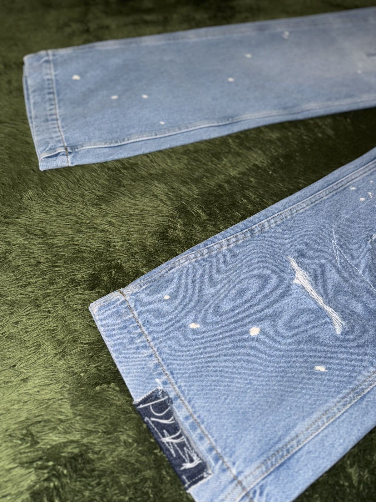 Ader Error × Zara [EU34] ZARA X ADER ERROR Patchwork Jeans Blue Indigo Size US 30 / EU 46 - 7 Thumbnail