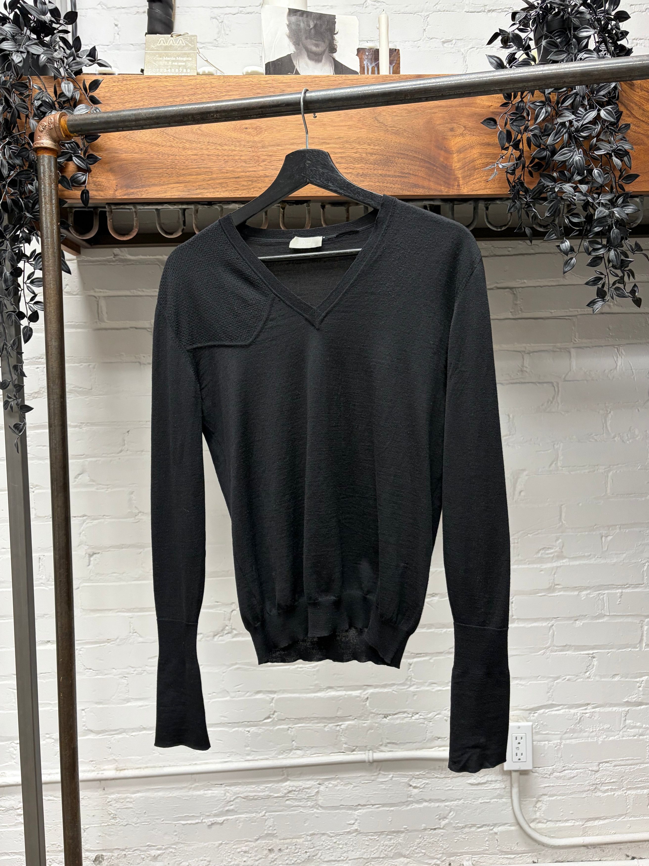 04aw Dior HOMME クラッシュ　ニット victim期 Dior × Hedi Slimane Dior Homme AW04 