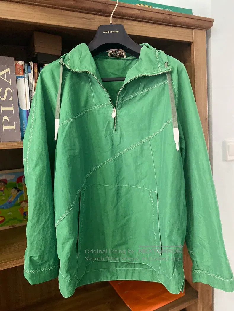 Hermes Hermes Men's green windbreaker Size US S / EU 44-46 / 1 - 1 Thumbnail
