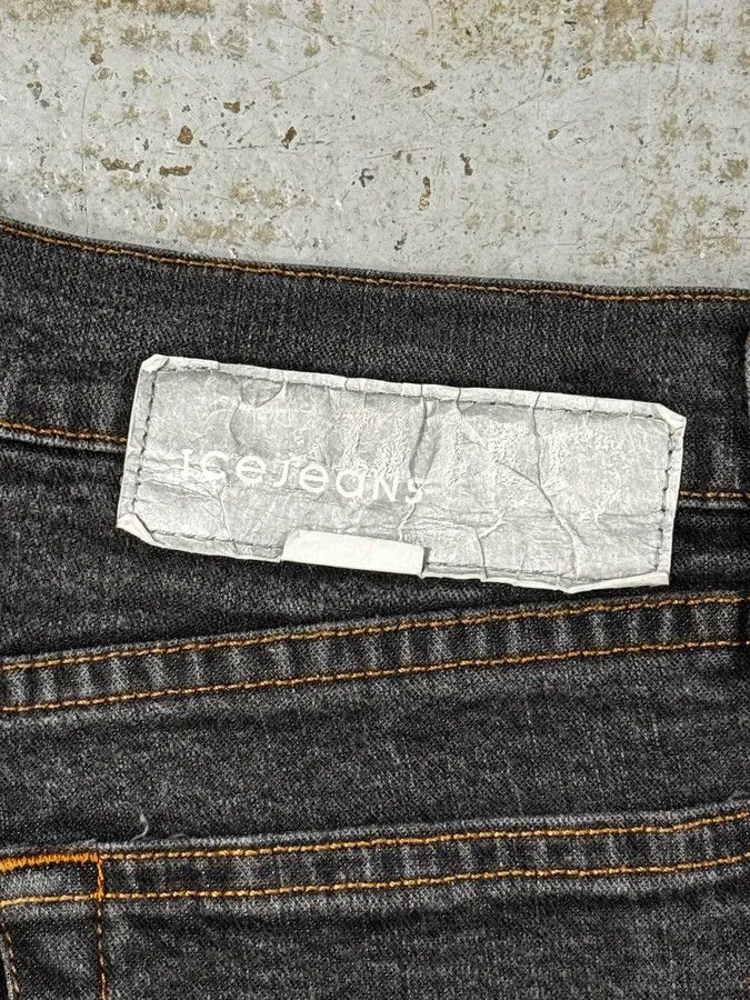 Iceberg 2000s Iceberg Full Zip Grey Denim Jeans Size US 31 - 7 Thumbnail