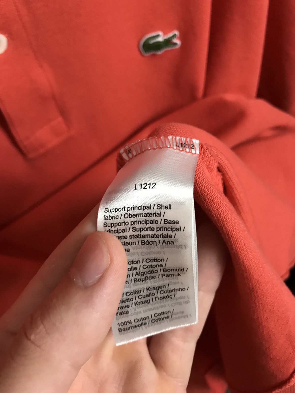 Lacoste Lacoste luxury streetwear polo tee Size US XL / EU 56 / 4 - 6 Thumbnail