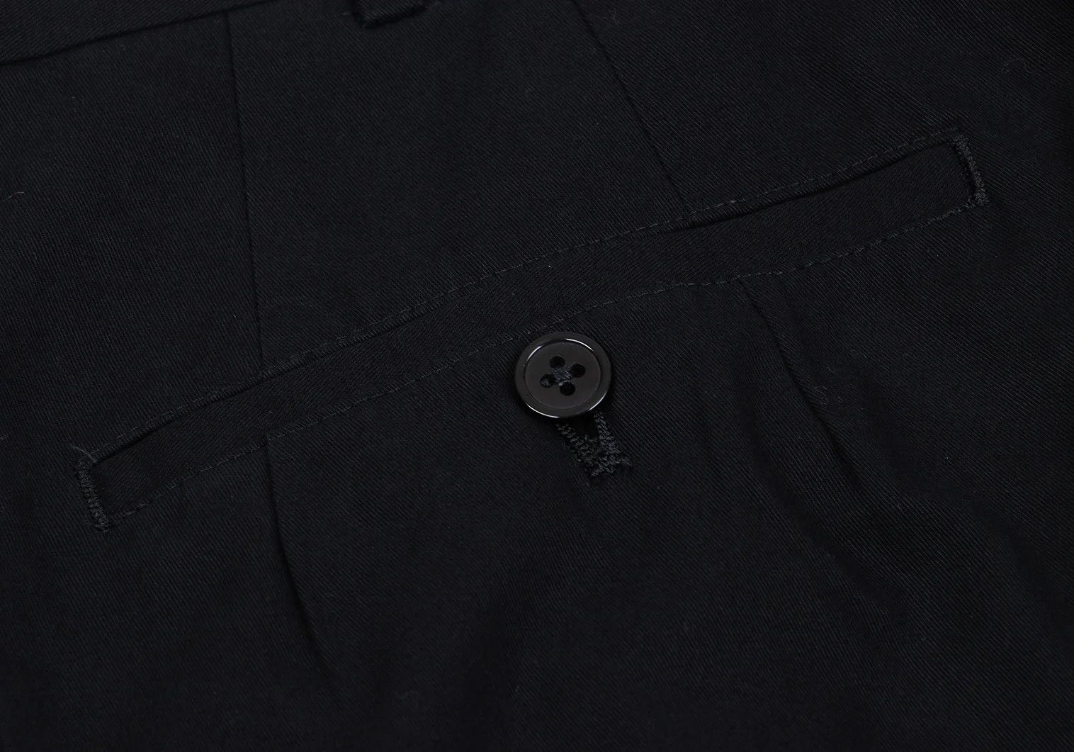 Yohji Yamamoto Yohji Yamamoto Cotton Pants Black M Size US 38 / EU 54 - 13 Thumbnail