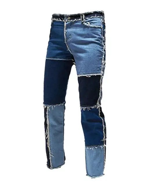 Other #25 Street Trend Three Color Patchwork Size US 36 / EU 52 - 3 Thumbnail