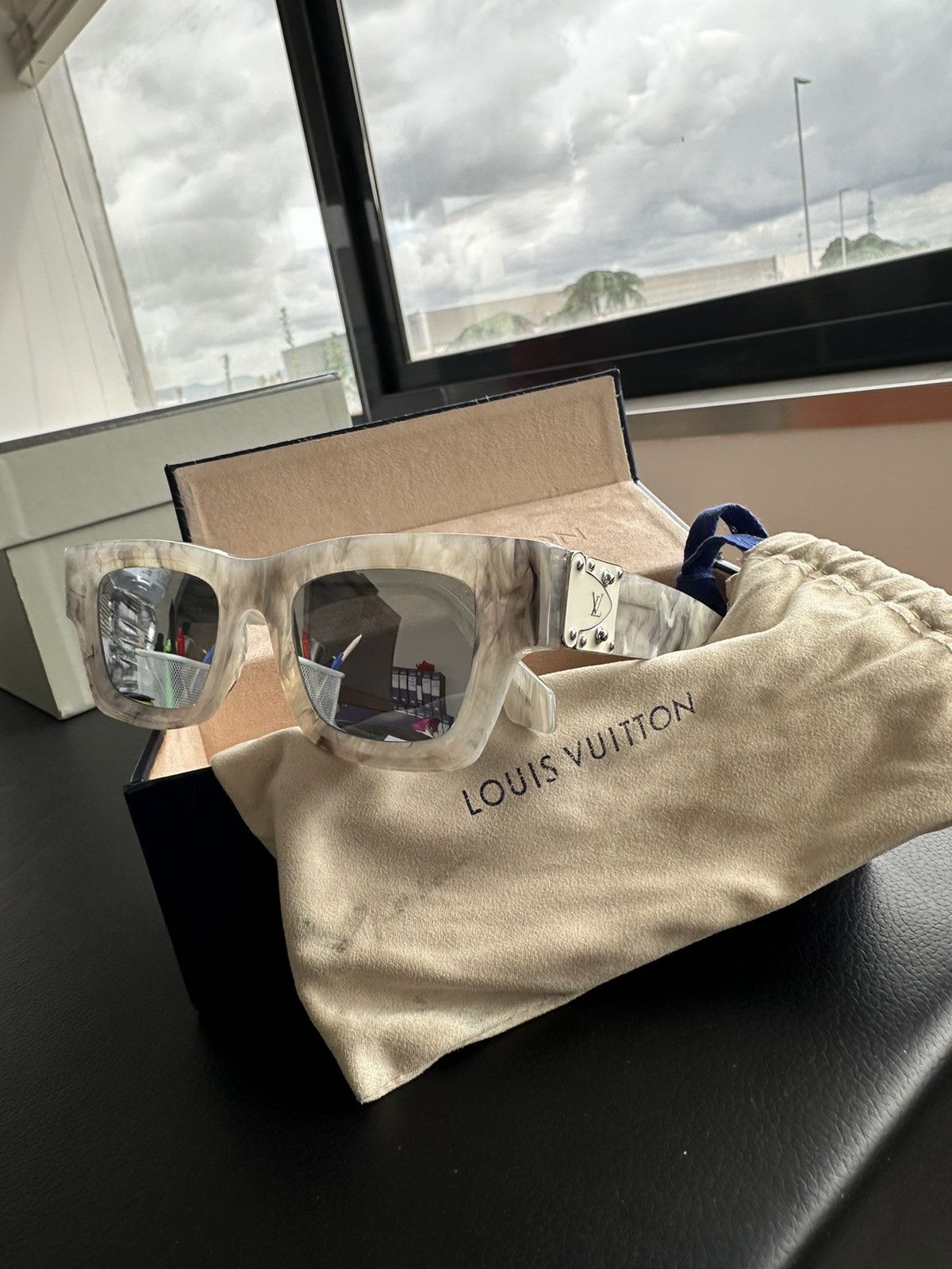 Louis Vuitton Louis Vuitton Charleston Sunglasses Acetate Grailed