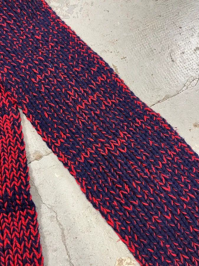 Dries Van Noten Dries Van Noten Red Wool Scarf Size ONE SIZE - 6 Thumbnail