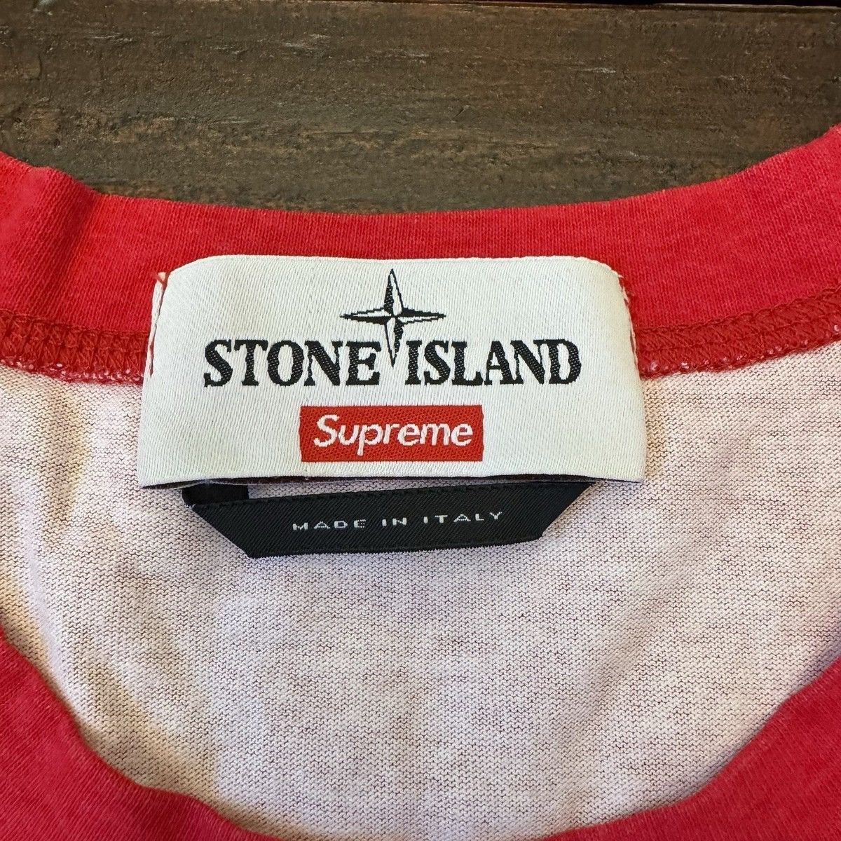 Stone Island × Supreme Supreme x Stone Island Tee Size US L / EU 52-54 / 3 - 5 Thumbnail