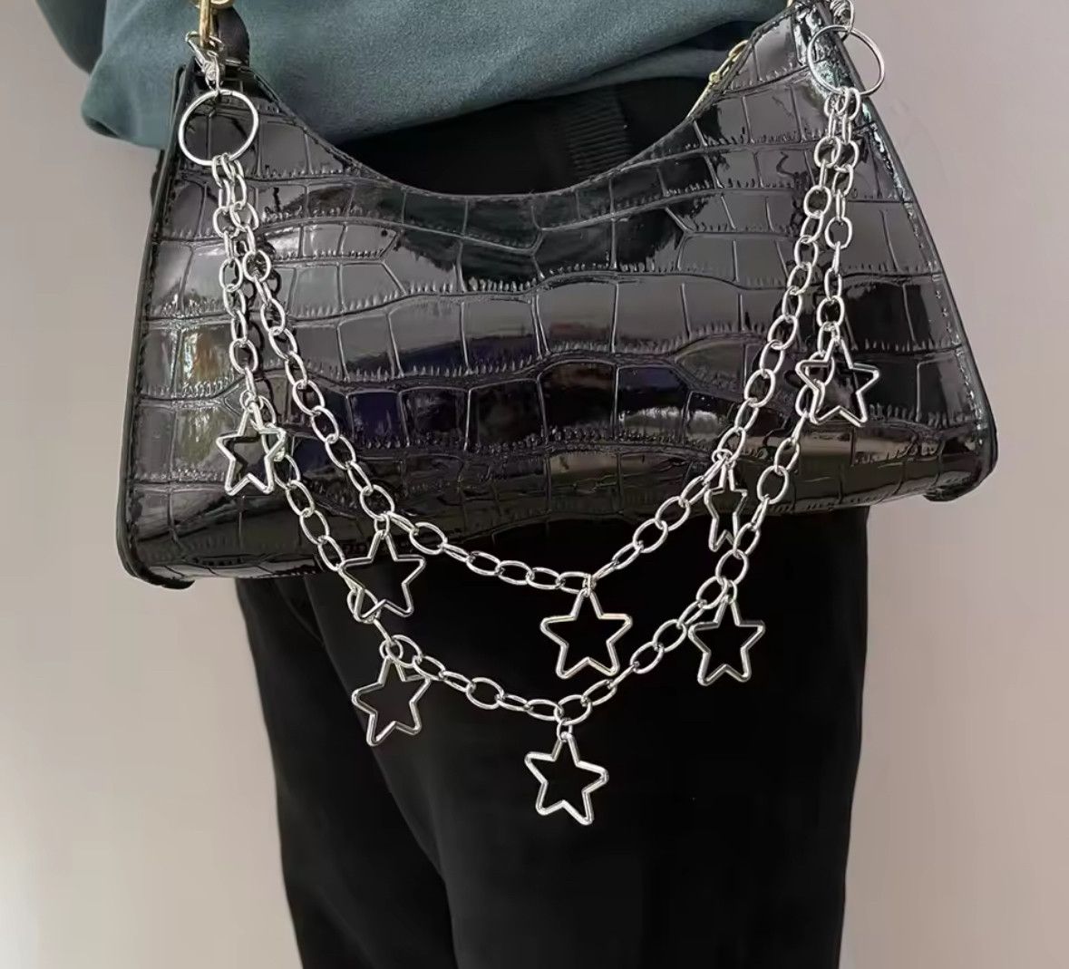 Other Punk Metal Pants Chain Wallet Belt Multi Layer Star Pendant Size ONE SIZE - 2 Thumbnail