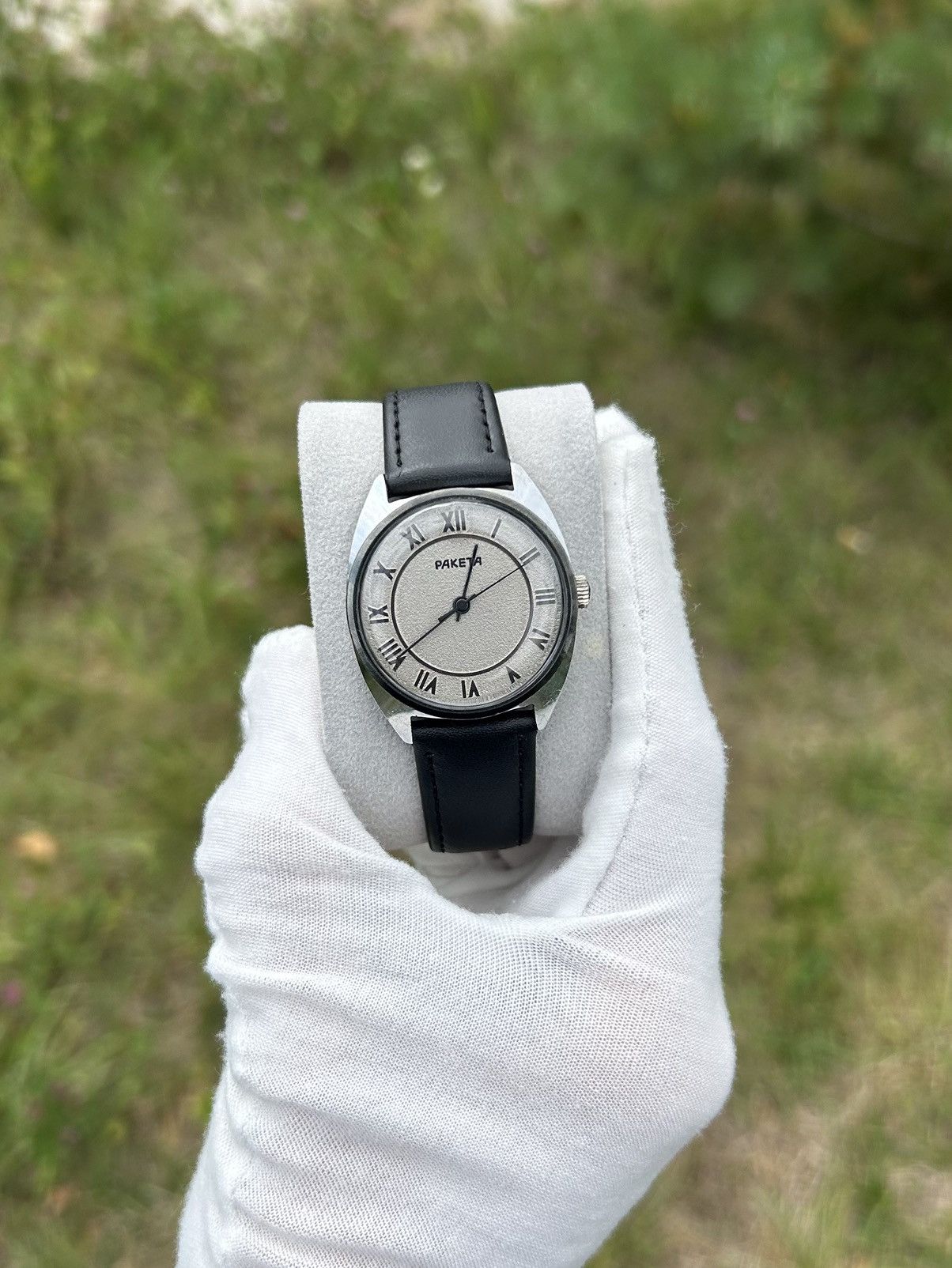 Vintage Vintage Watch Raketa Soviet USSR Mechanical Authentic 1980s Size ONE SIZE - 9 Thumbnail