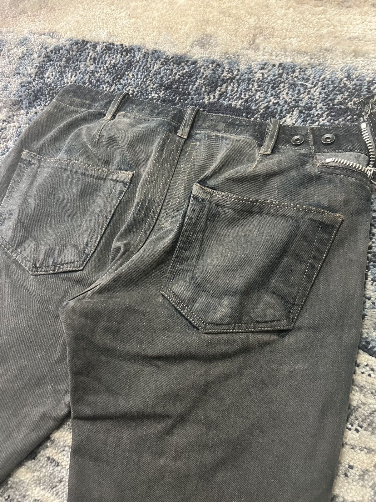 Rick Owens Rick Owens Olmar and Mirta SS09 Strutter Hog Wash OG Aircuts Size US 30 / EU 46 - 6 Thumbnail