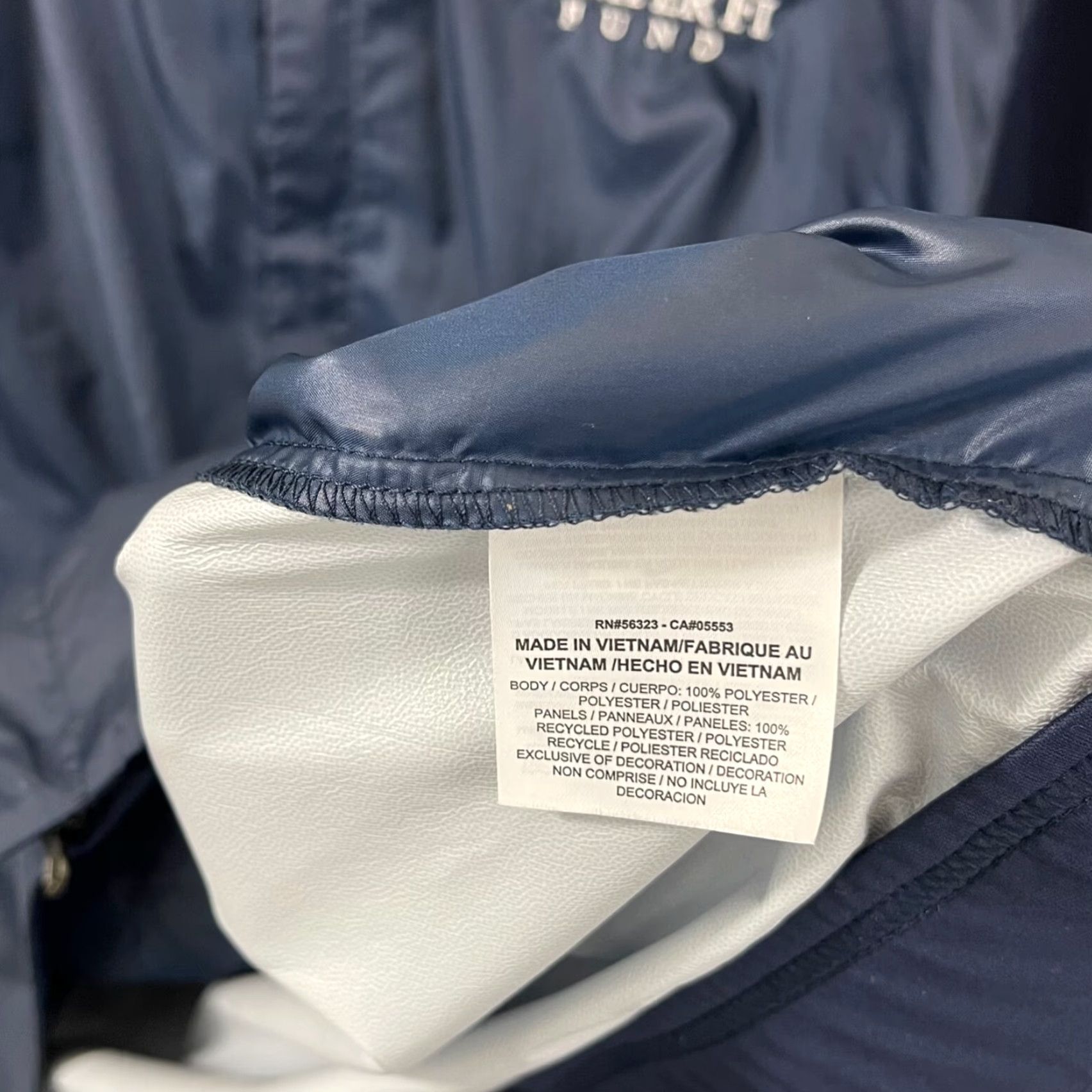 Nike Nike Shield Jacket Mens 2XL Blue Semper Fi Military Sport Zip Active Outdoor Windbreaker Jacket Size US XXL / EU 58 / 5 - 7 Thumbnail