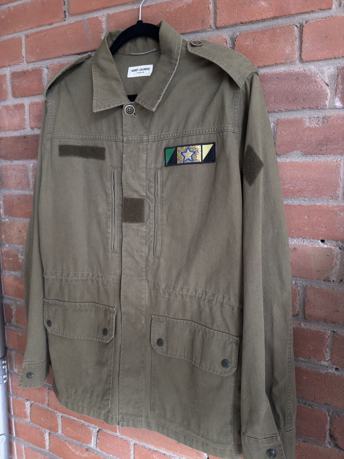 Saint Laurent Paris Saint Laurent Paris 'Sweet Dreams' Shark Jacket Size US M / EU 48-50 / 2 - 2 Thumbnail