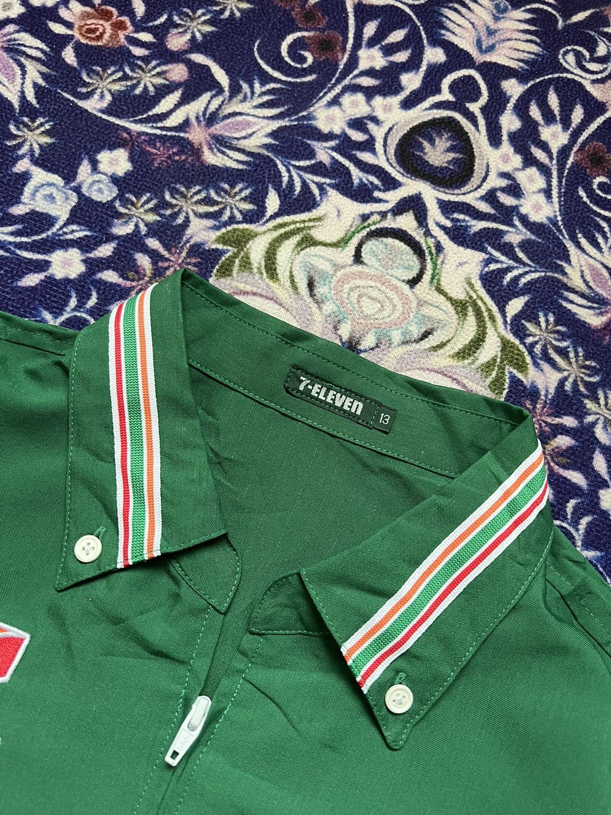 Japanese Brand Vintage 7 Eleven Japanese Brand Workers Uniform Jacket Size US M / EU 48-50 / 2 - 6 Thumbnail