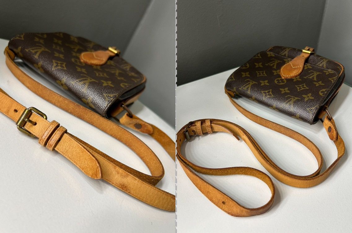 Louis Vuitton Louis Vuitton Monogram Mini Cartouchiere PM Crossbody 874 SL Size ONE SIZE - 10 Thumbnail