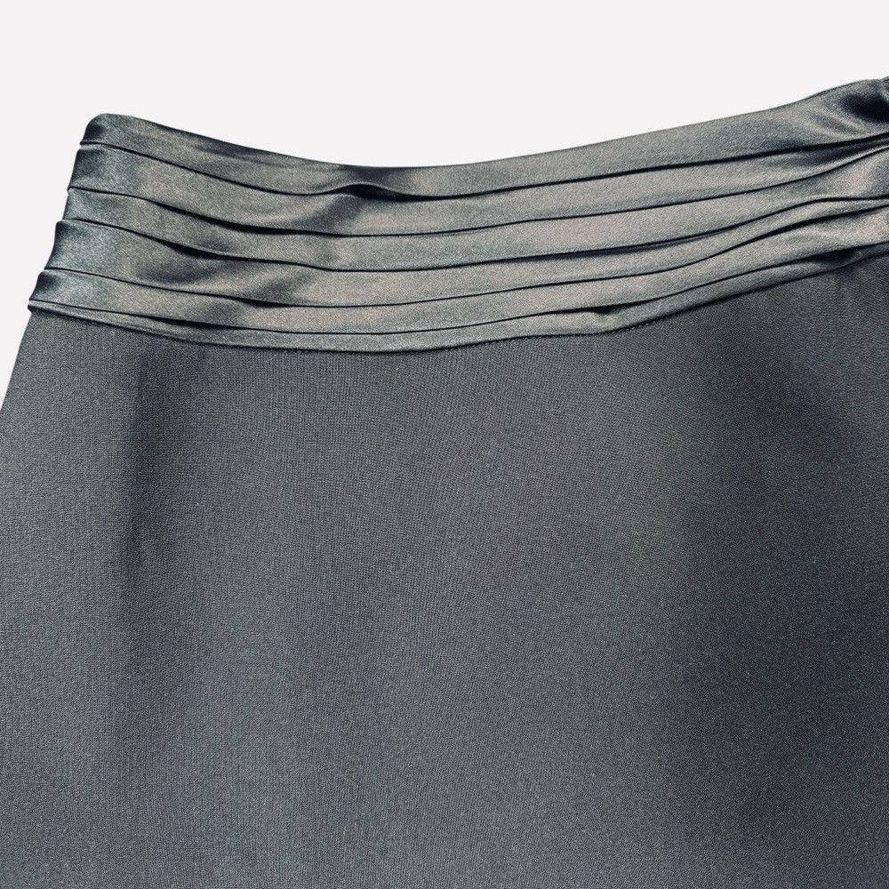 Ronny Kobo NWT New $428 Ronny Kobo Bruni Tie-Waist Black Mini Skirt Si Size 34" / US 12 / IT 48 - 4 Thumbnail