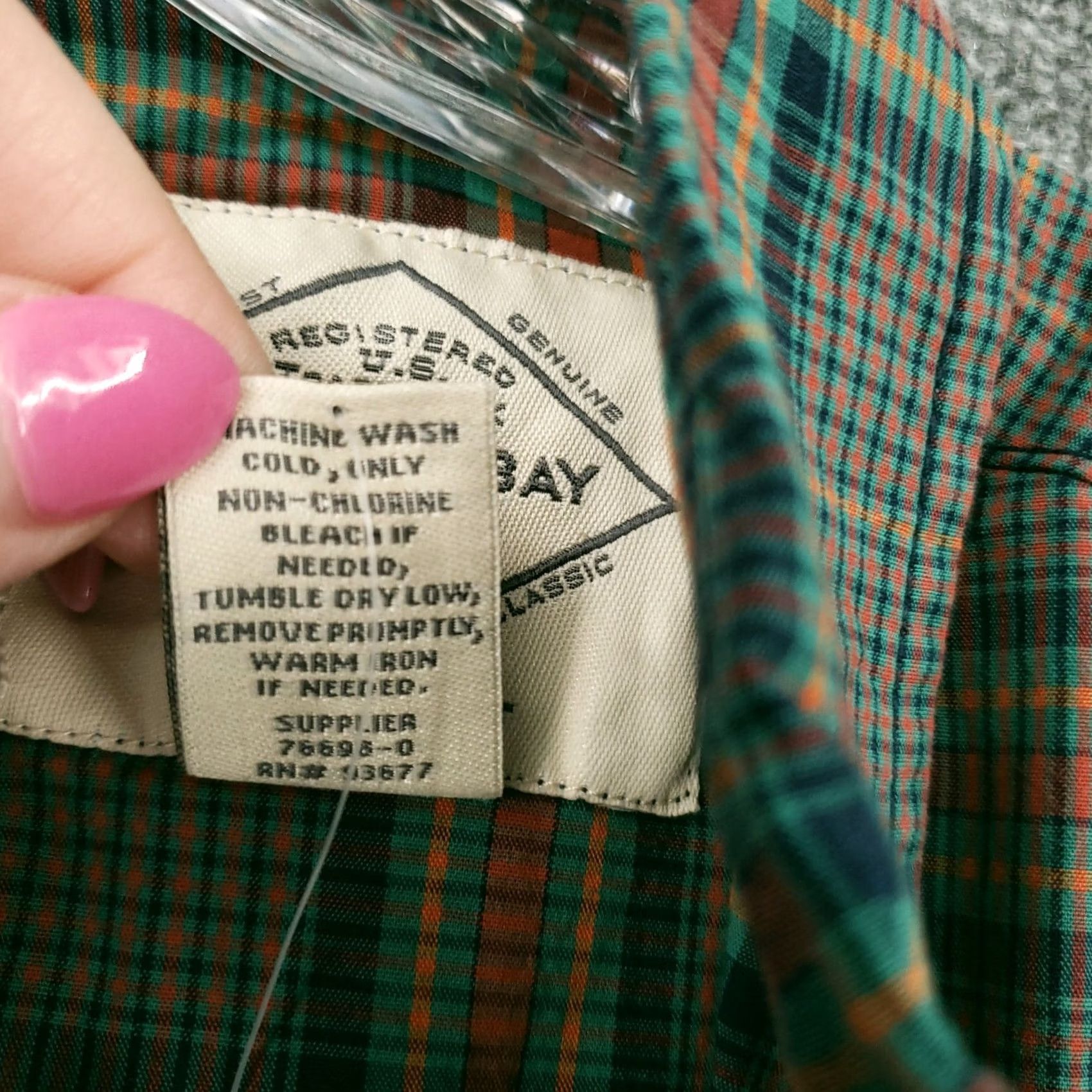 Vintage St. John's Bay Button-Up Shirt Mens L Blue Plaid Classic Fit Chest 48 Cotton Spandex Pocket Button Down Casual Workwear All Seasons Size US L / EU 52-54 / 3 - 7 Thumbnail