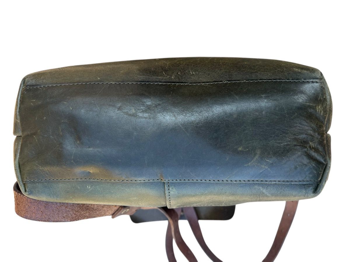 Leather Vintage Unknown Japan Patina Leather Backpack High Quality Size ONE SIZE - 20 Thumbnail