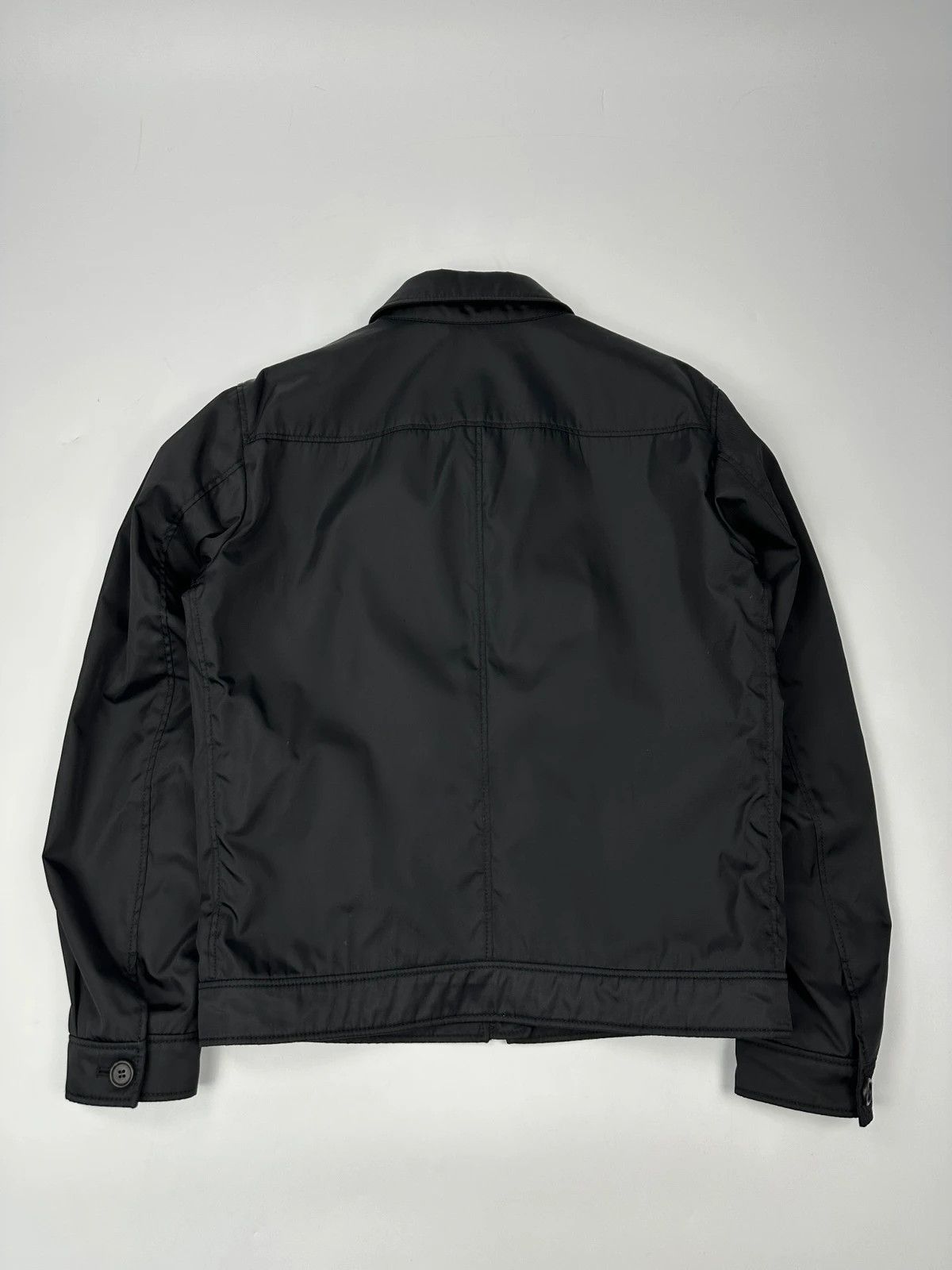 Prada Prada Milano FW2007 Black Shirt Nylon Jacket Size US M / EU 48-50 / 2 - 3 Thumbnail