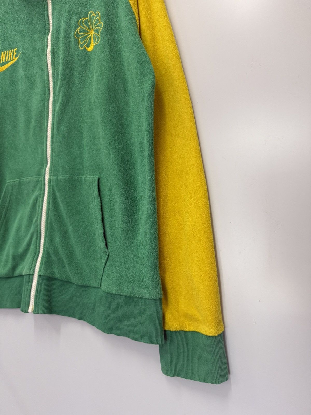 Nike 🔥 Vintage Y2K Nike Pinwheel Velour sweat hoodie zipper - XL Size US S / EU 44-46 / 1 - 2 Thumbnail