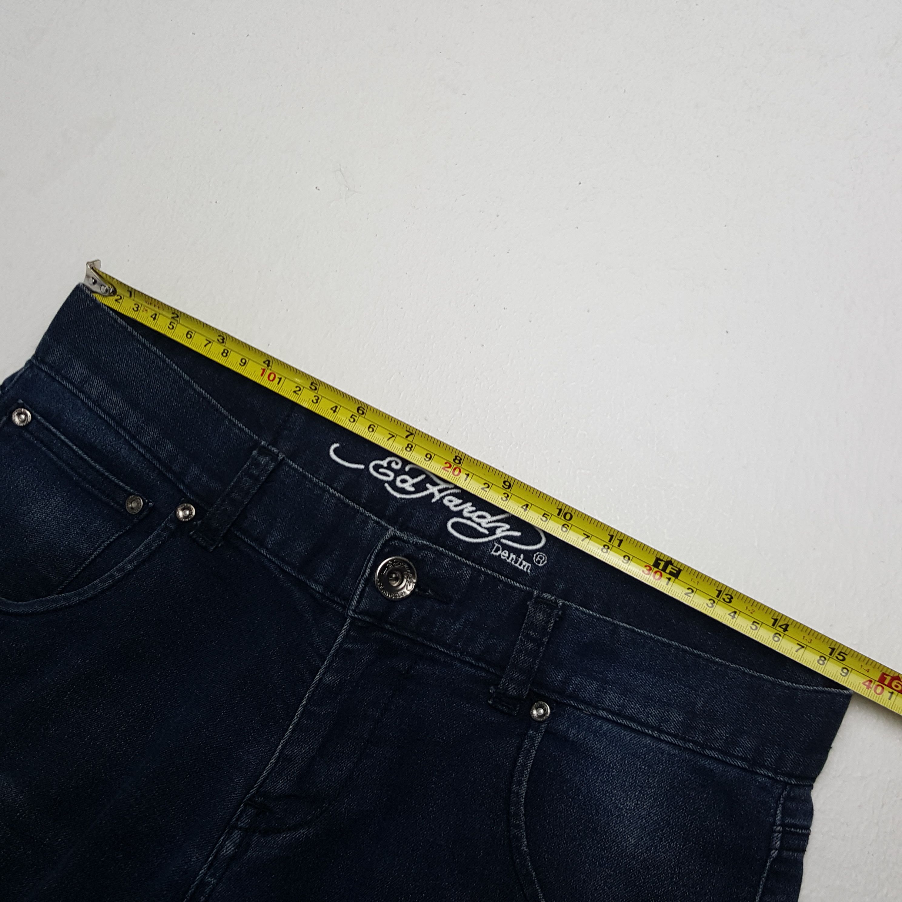 Christian Audigier × Ed Hardy × Vintage Vintage Ed Hardy by Christian Audiger Denim Jeans Size US 30 / EU 46 - 10 Thumbnail
