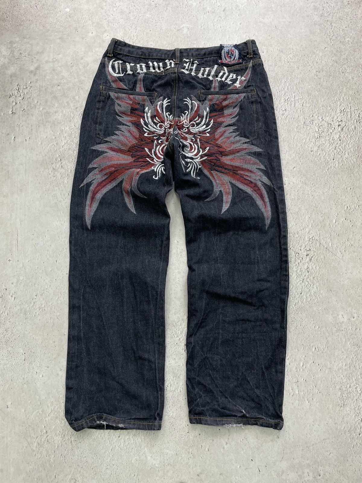 JNCO Overprint baggy y2k sk8 baggy pants South Pole JNCO y2k Size US 34 / EU 50 - 1 Thumbnail
