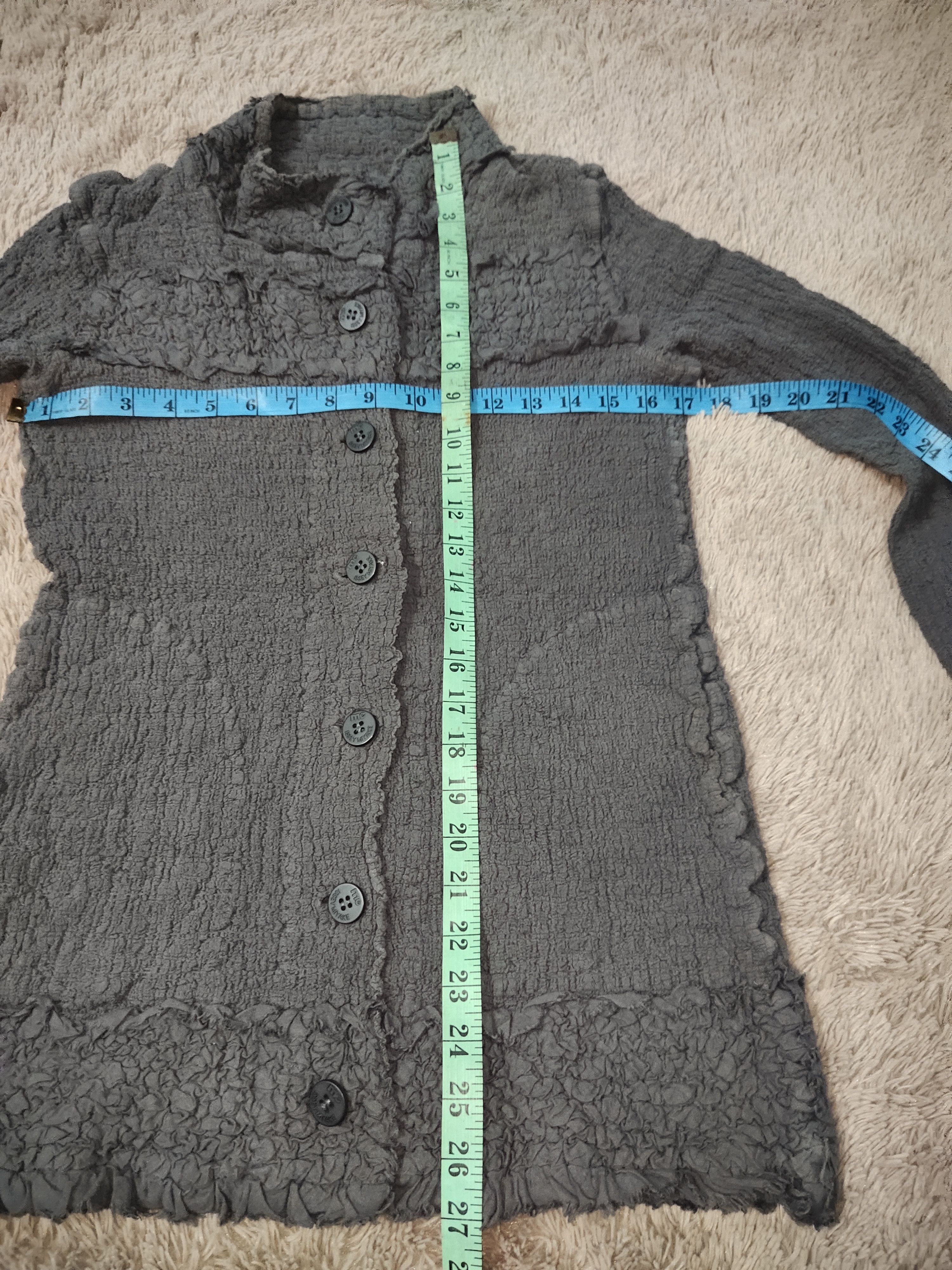 Issey Miyake × Japanese Brand Issey Miyake Me Wrinkle Cauliflower Pair Suite Size S / US 4 / IT 40 - 8 Thumbnail