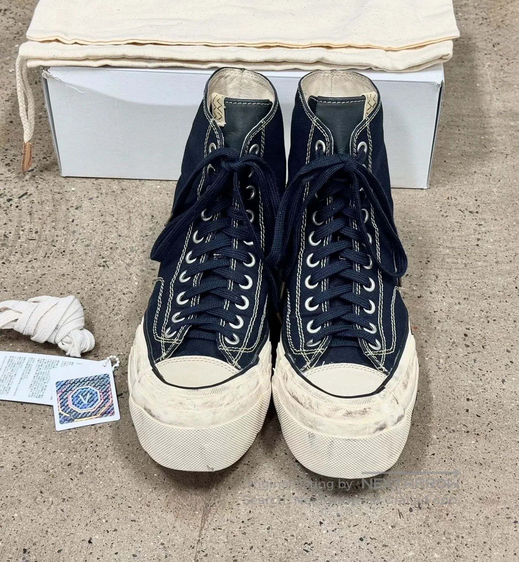 Visvim visvim skagway hi g.patten canvas sneakers. Size US 10 / EU 43 - 3 Thumbnail