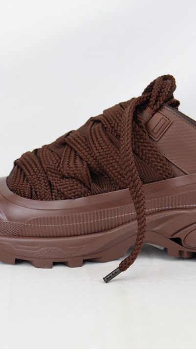 Burberry o1rshd1 Low Top Sneaker on Rubber Sole in Deep Earth Size US 12 / EU 45 - 6 Thumbnail