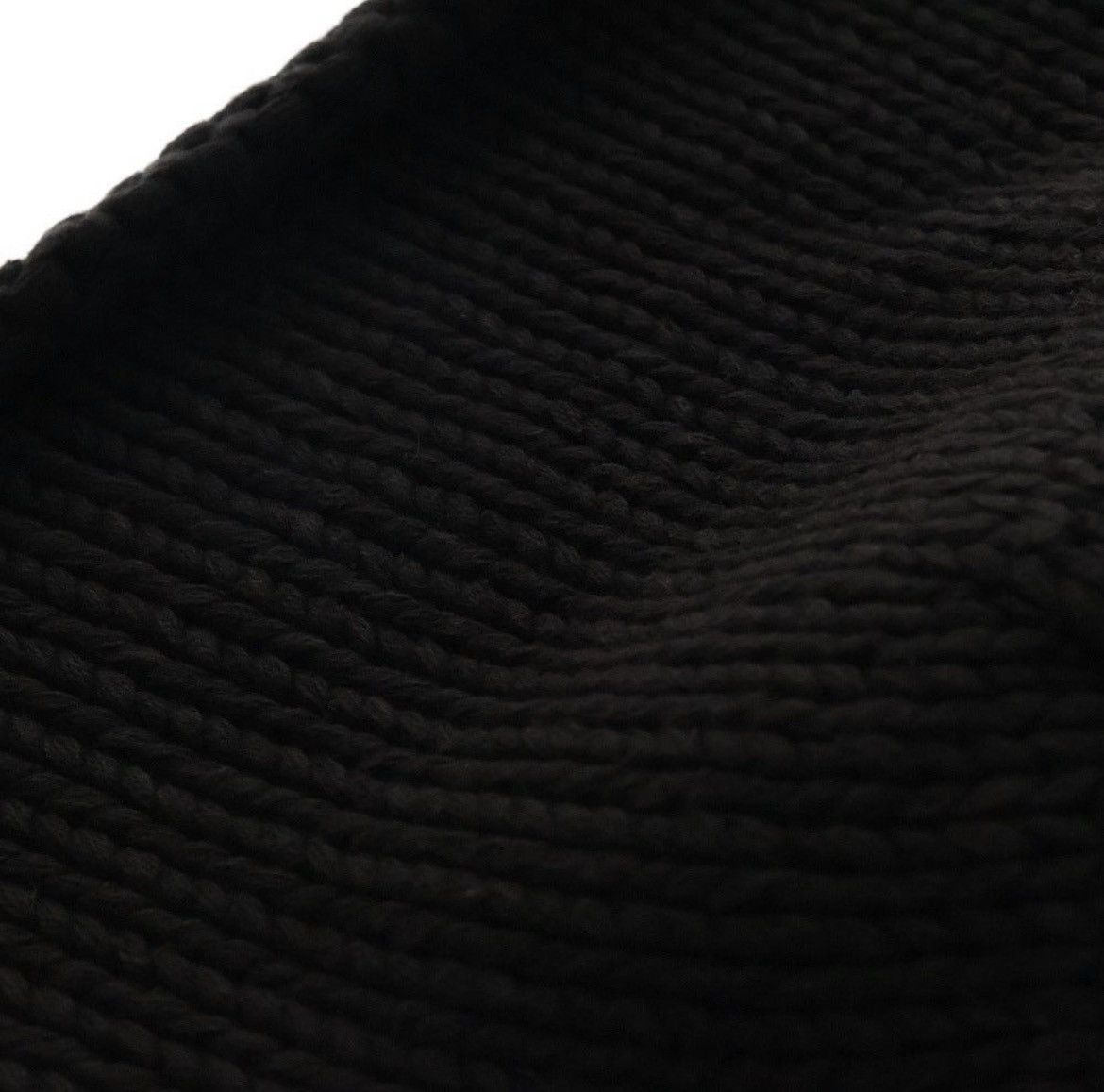 Chrome Hearts Chrome Hearts Black Cashmere Knit Beanie Hat Size ONE SIZE - 8 Thumbnail