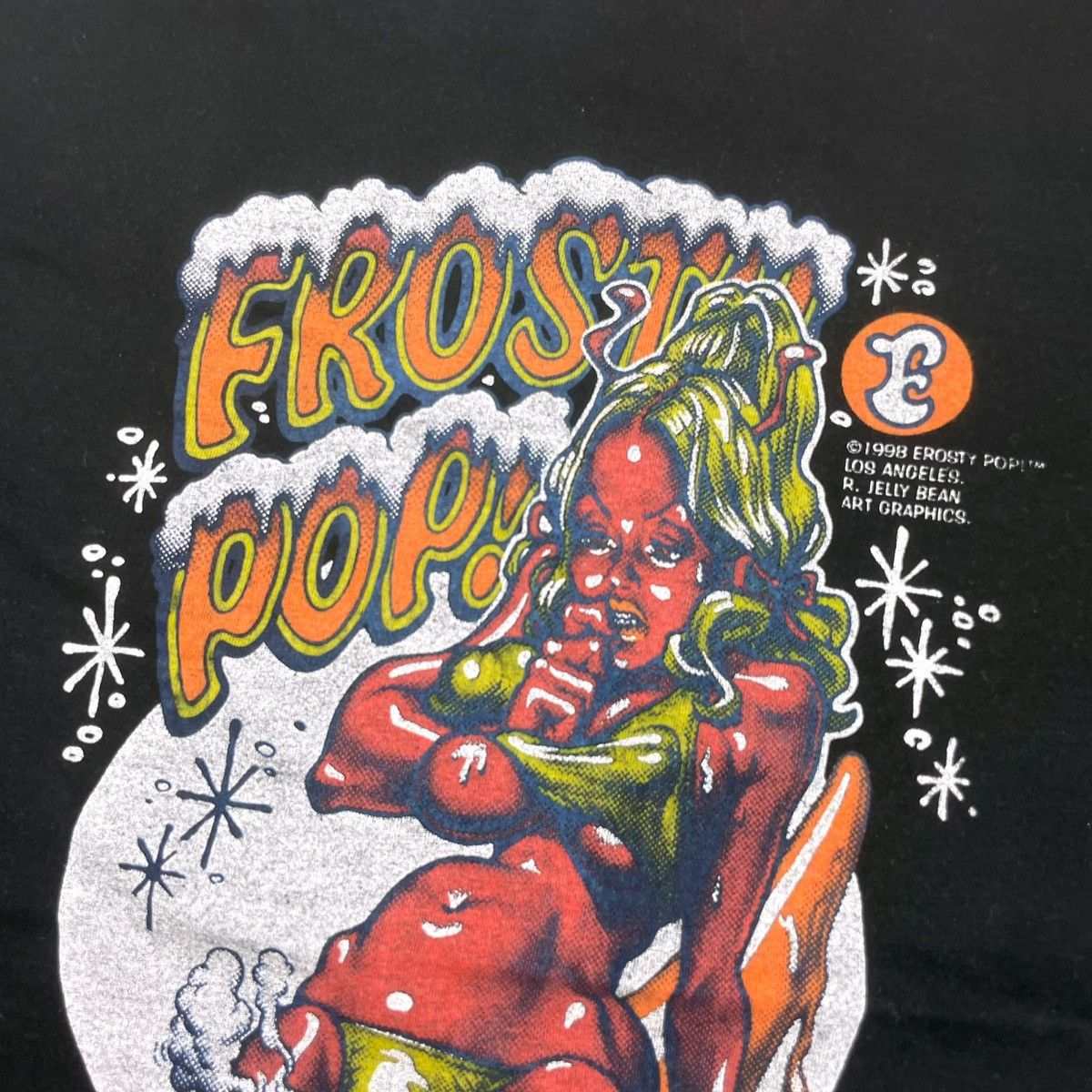 Vintage Vintage 1998 Erosty Pop by Rockin Jelly Bean Graphic Tee Size US S / EU 44-46 / 1 - 4 Thumbnail