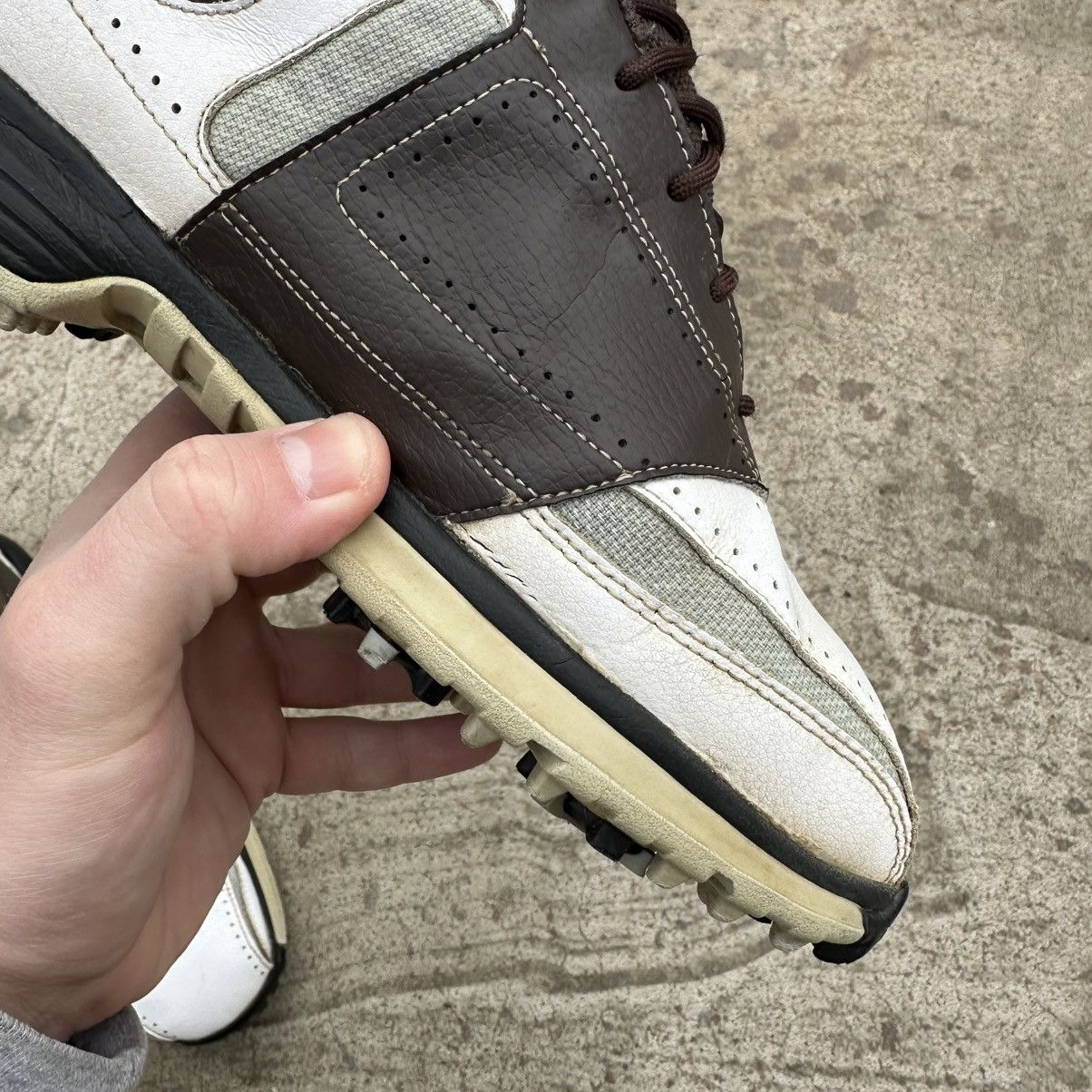 Nike × Y/Project Vintage Japanese Style Nike Golf Shoes Tennis Used 00s USA Size US 7.5 / EU 40-41 - 14 Thumbnail