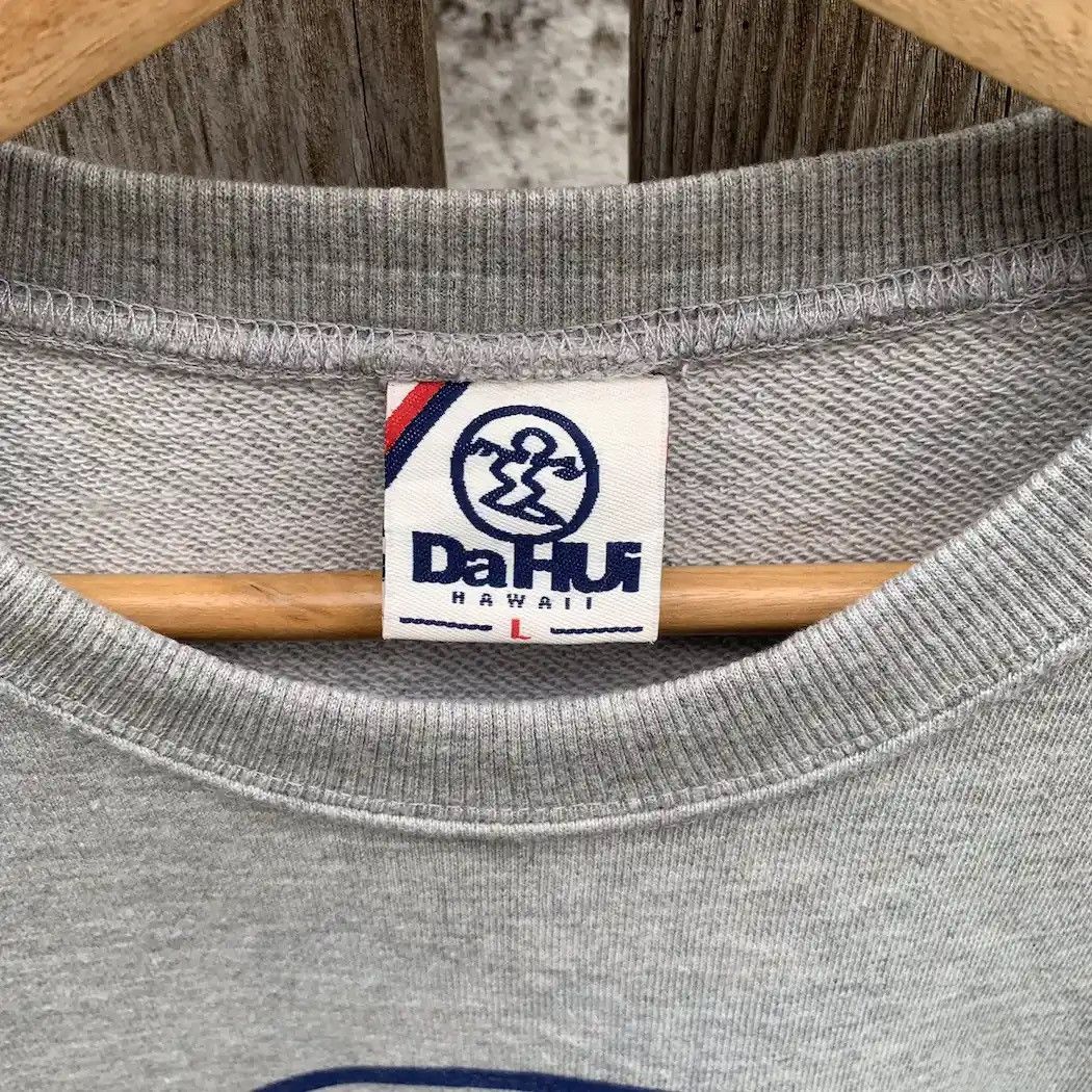 Japanese Brand Da Huii Hawaii Crewneck Big Logo Sweater Jumper Pullover Size US M / EU 48-50 / 2 - 5 Thumbnail
