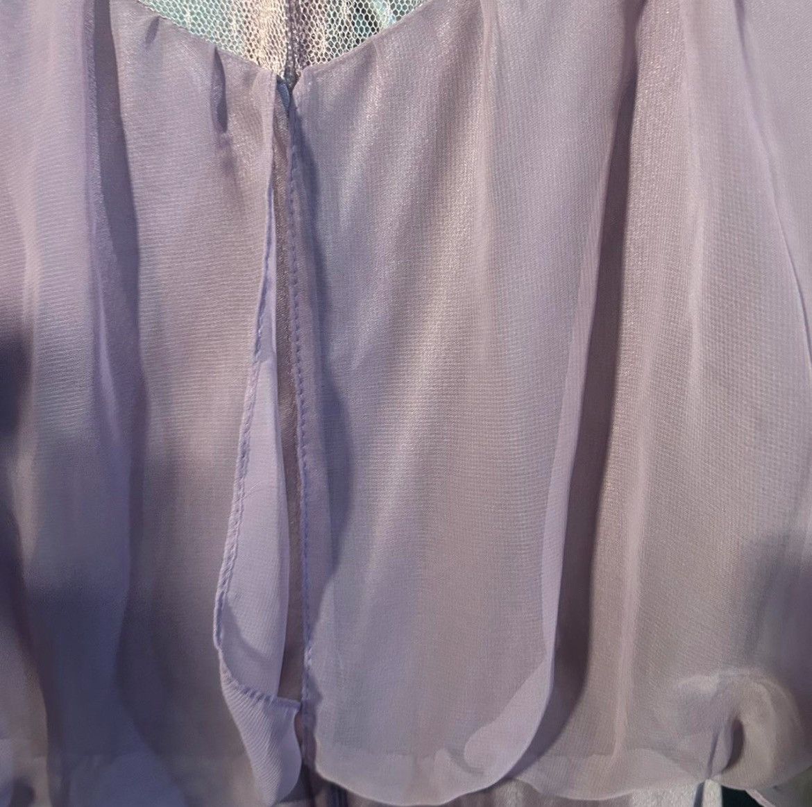 Other True vintage 70s dress with lace collar Size L / US 10 / IT 46 - 7 Thumbnail