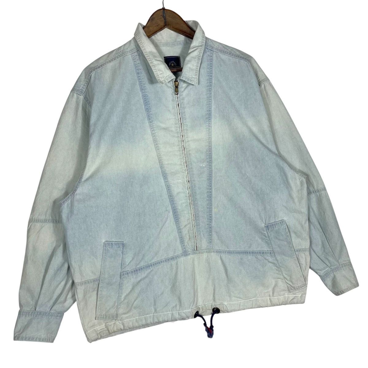 Ermenegildo Zegna × Z Zegna Vintage Ermenegildo Zegna Denim Faded Washed Light Jacket Size US S / EU 44-46 / 1 - 3 Thumbnail