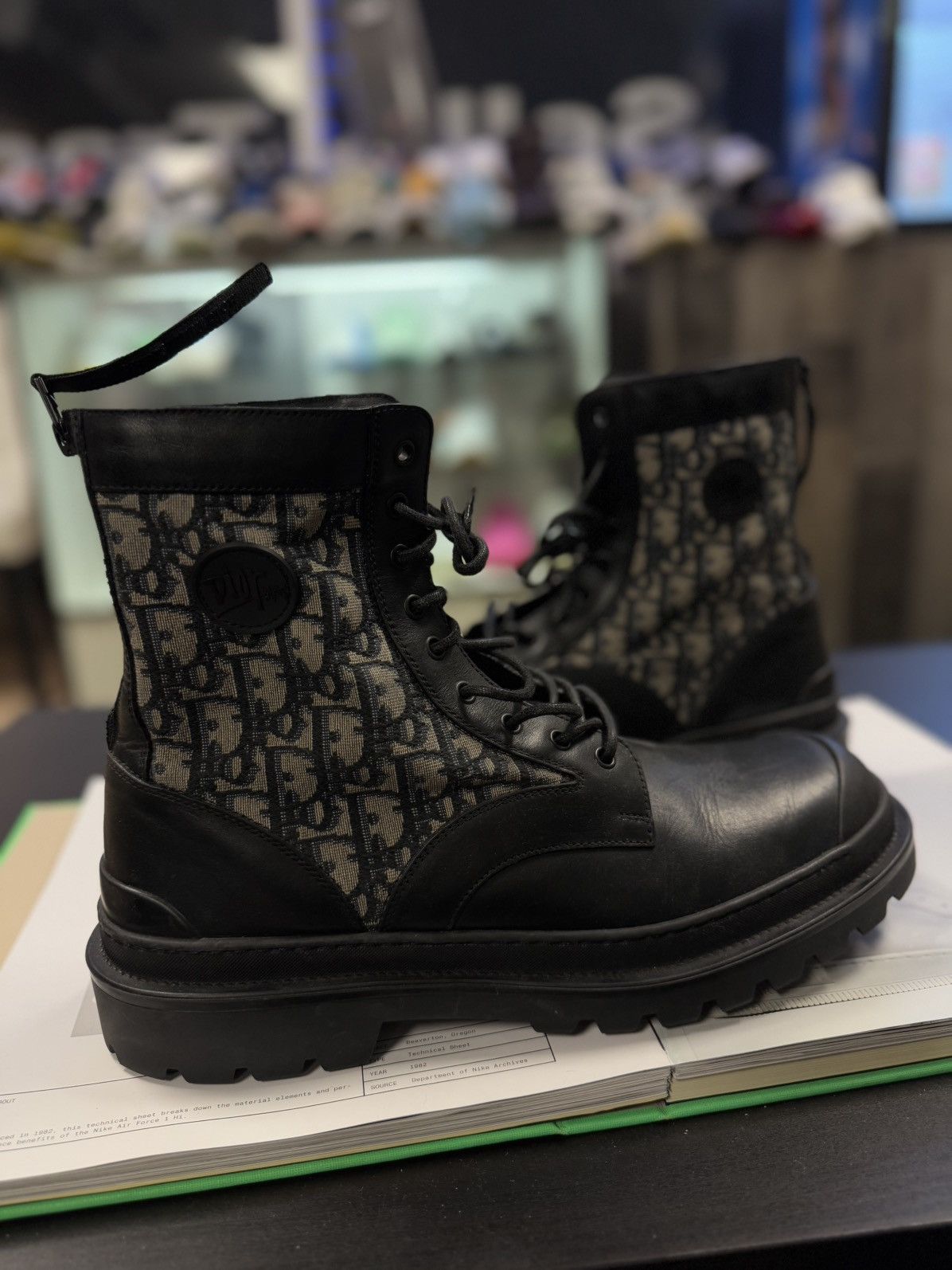 Dior CHRISTIAN DIOR EXPLORER ANKLE BOOTS MEN SIZE 46EU/13US Size US 13 / EU 46 - 3 Thumbnail