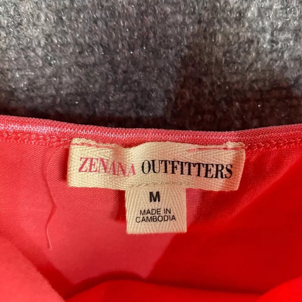 Other Zenana Tank Top Women's Medium Pullover Pink Cotton Blend M Size M / US 6-8 / IT 42-44 - 3 Thumbnail