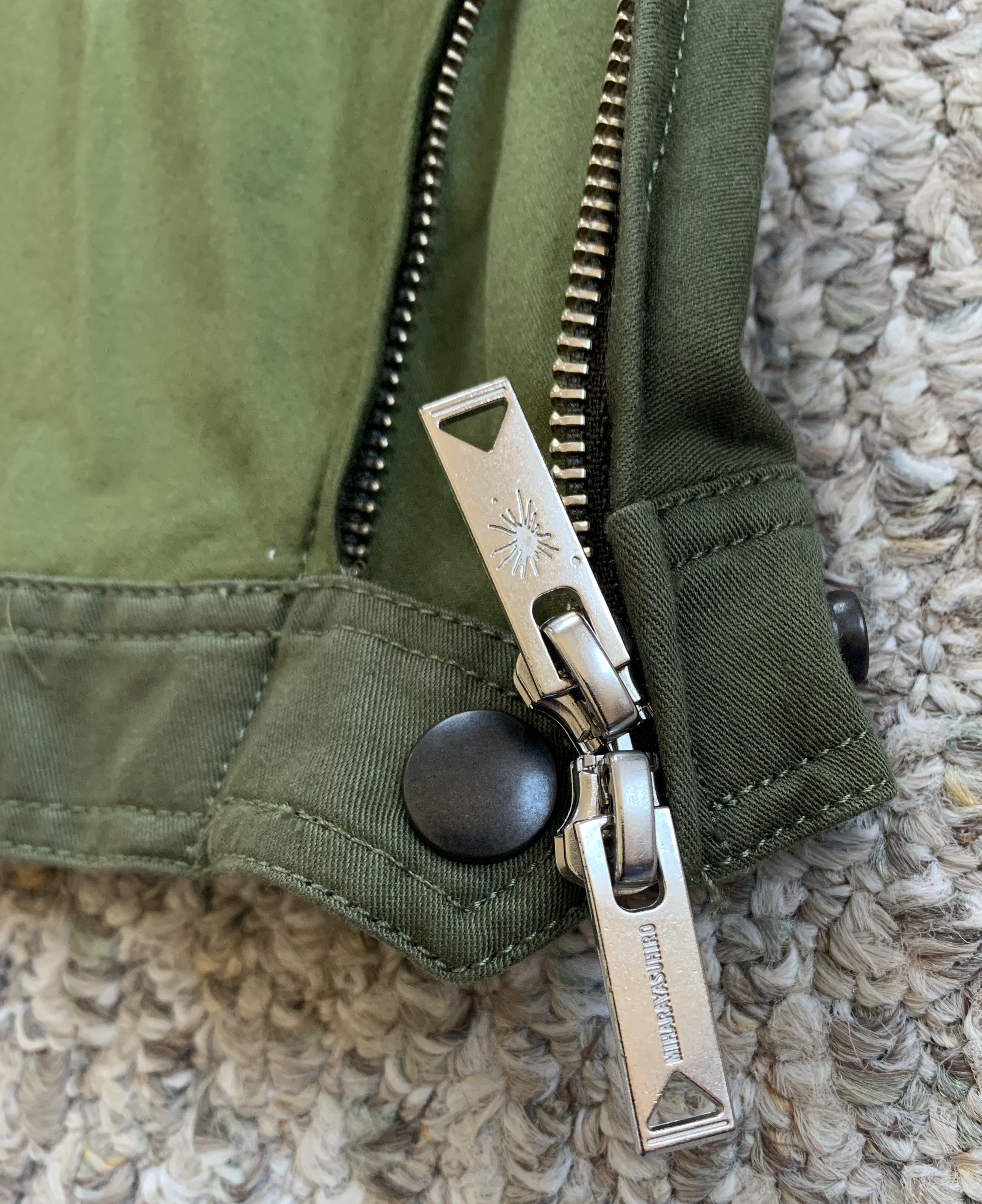 Maison MIHARA YASUHIRO Mihara Yasuhiro Twisted Zipper Pants Size US 28 / EU 44 - 3 Thumbnail