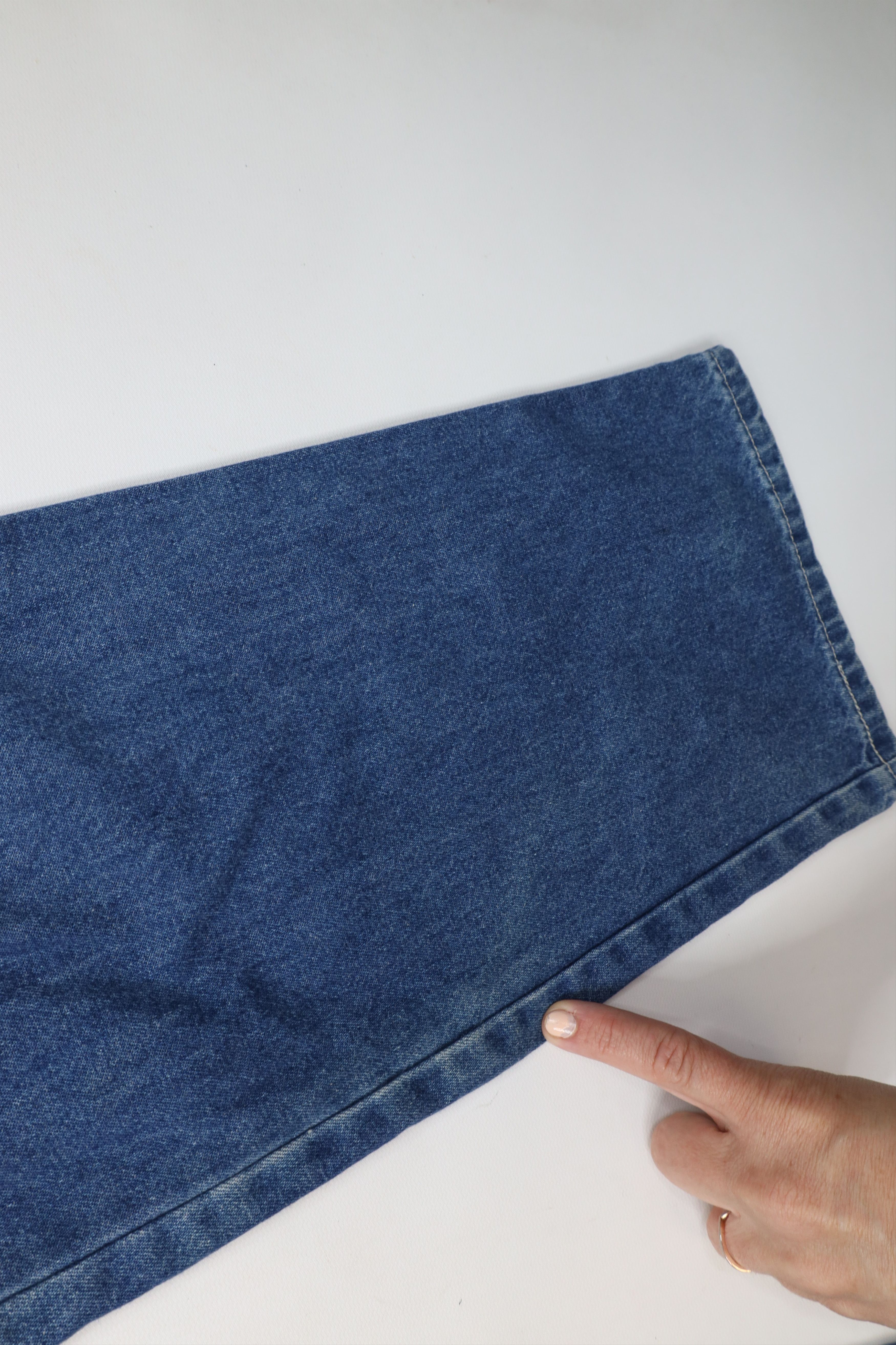 Vintage Vintage 70s Streetwear Workwear Dungaree Denim Jeans USA Size 27" / US 4 / IT 40 - 6 Thumbnail
