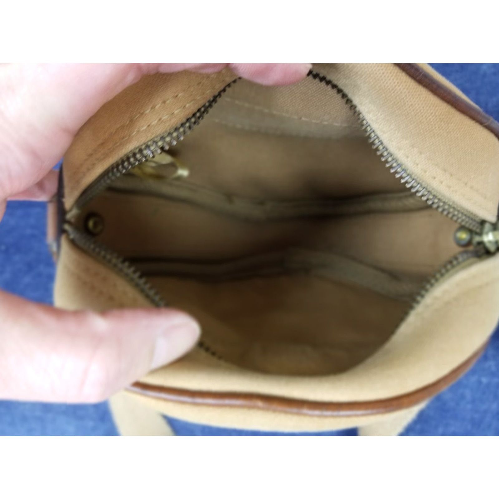 Ralph Lauren VINTAGE Ralph Lauren Polo PVC Green Check Crossbody Bag Women's Small 9x7x6 Leather Lined Size ONE SIZE - 8 Thumbnail