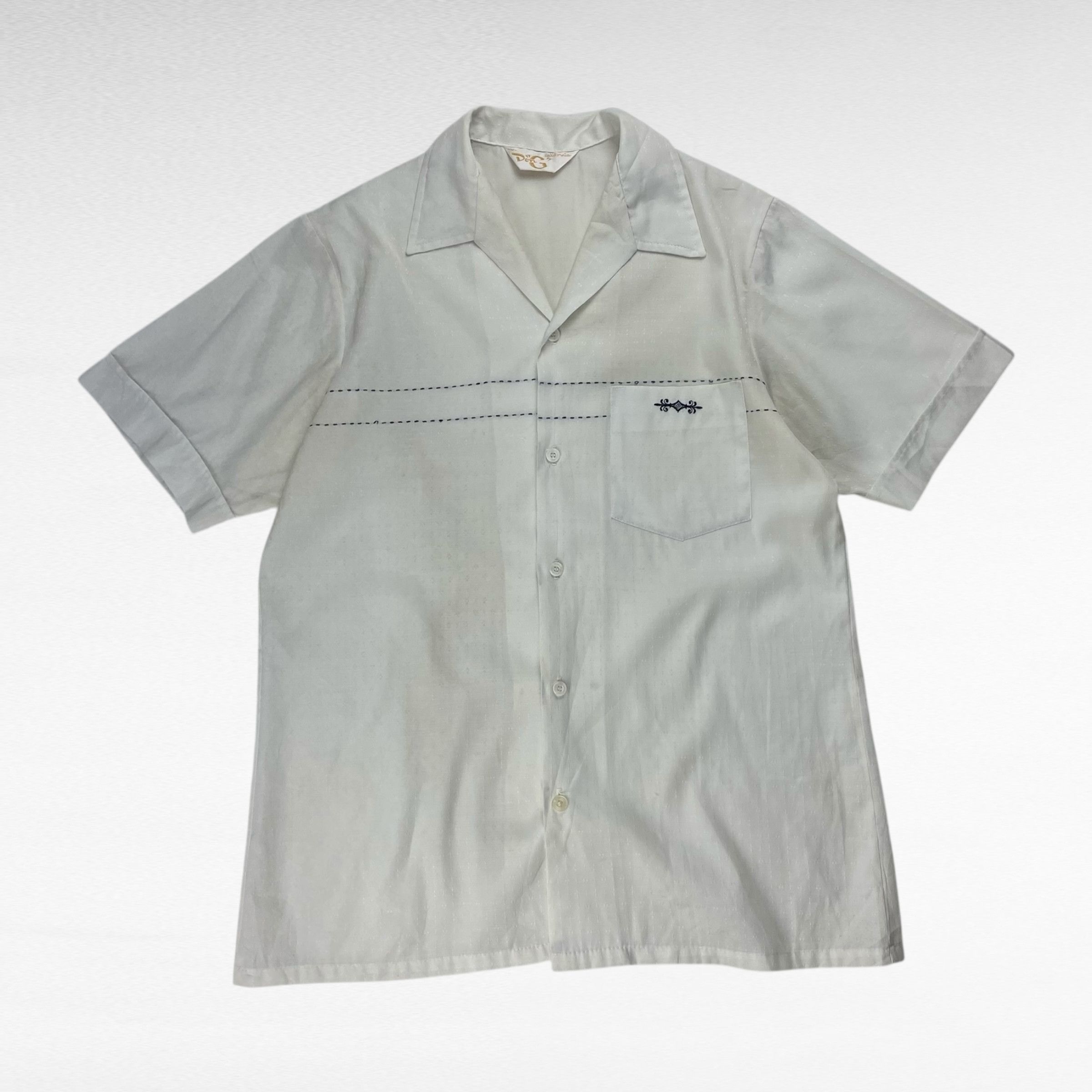 Vintage DonG Open Collar Shirt Size M Size US M / EU 48-50 / 2 - 1 Thumbnail
