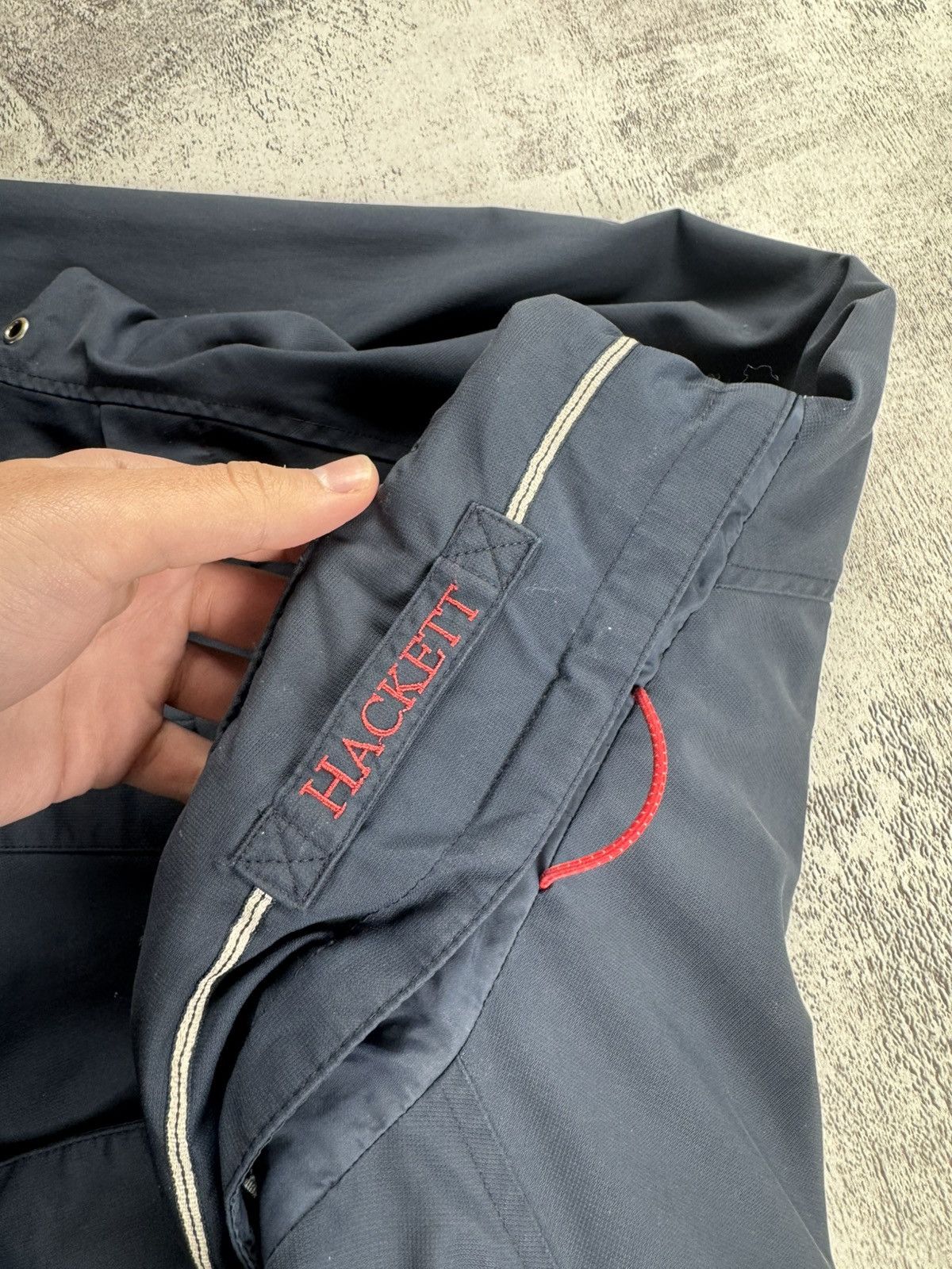 Hackett Vintage Hackett London Blue Windbreaker Bomber Light Jacket Size US M / EU 48-50 / 2 - 9 Thumbnail