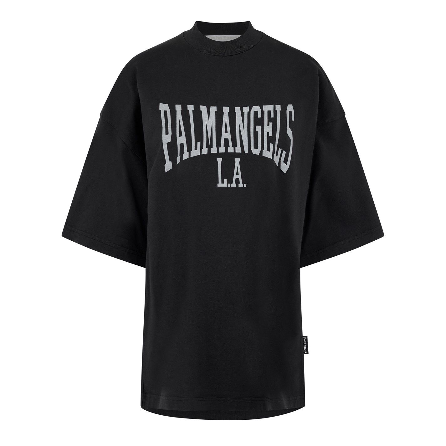 Palm Angels o1g2r1mq0325 College Loose T-Shirt in Black Size L / US 10 / IT 46 - 1 Thumbnail