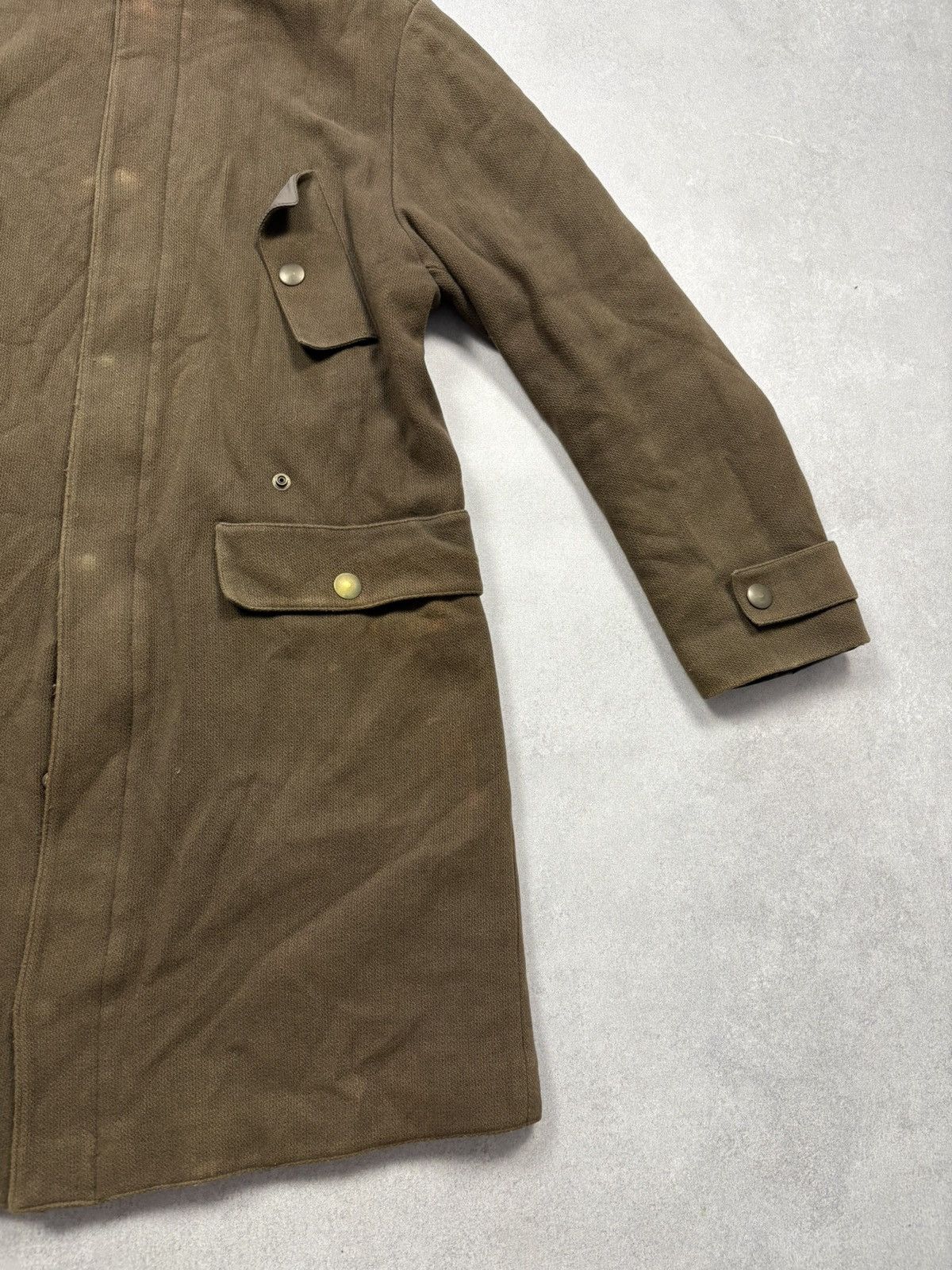 Miu Miu Miu Miu 1998 AW Archive Hooded Wool Coat Italy 90s Size US L / EU 52-54 / 3 - 4 Thumbnail