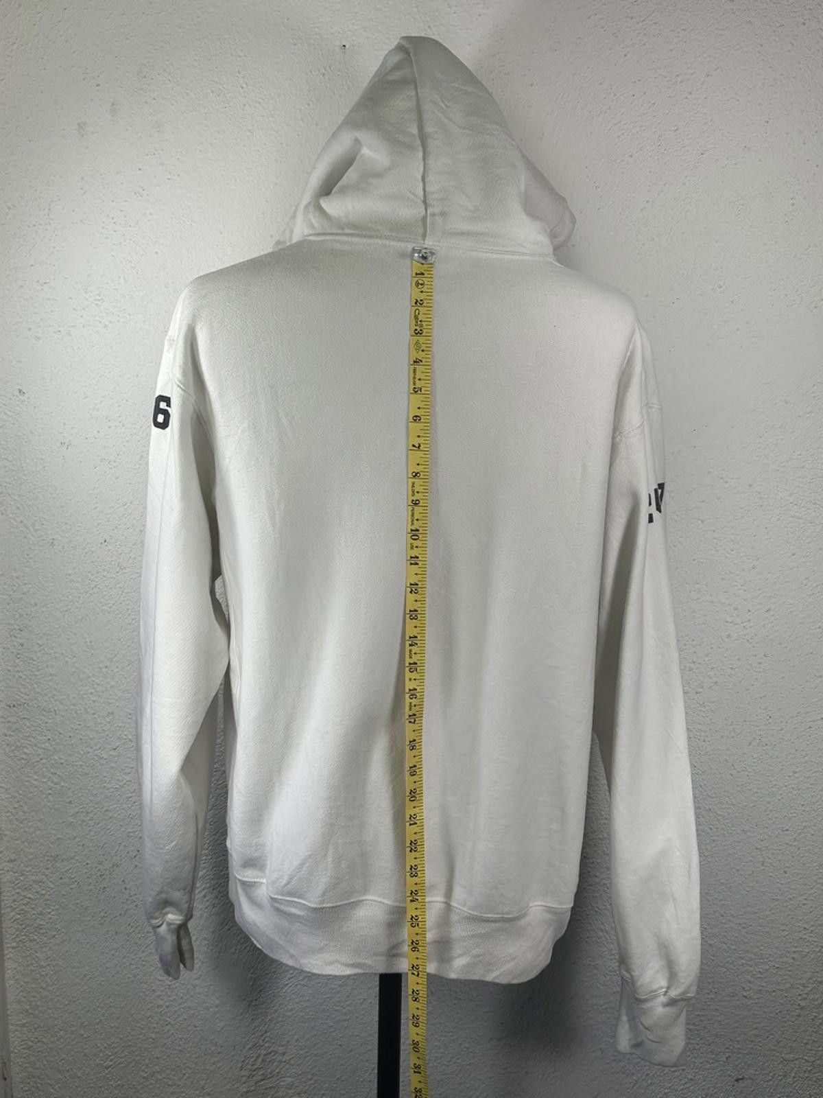 Champion Champion Vintage Large White Reverse Weave Hoodie Size US L / EU 52-54 / 3 - 9 Thumbnail