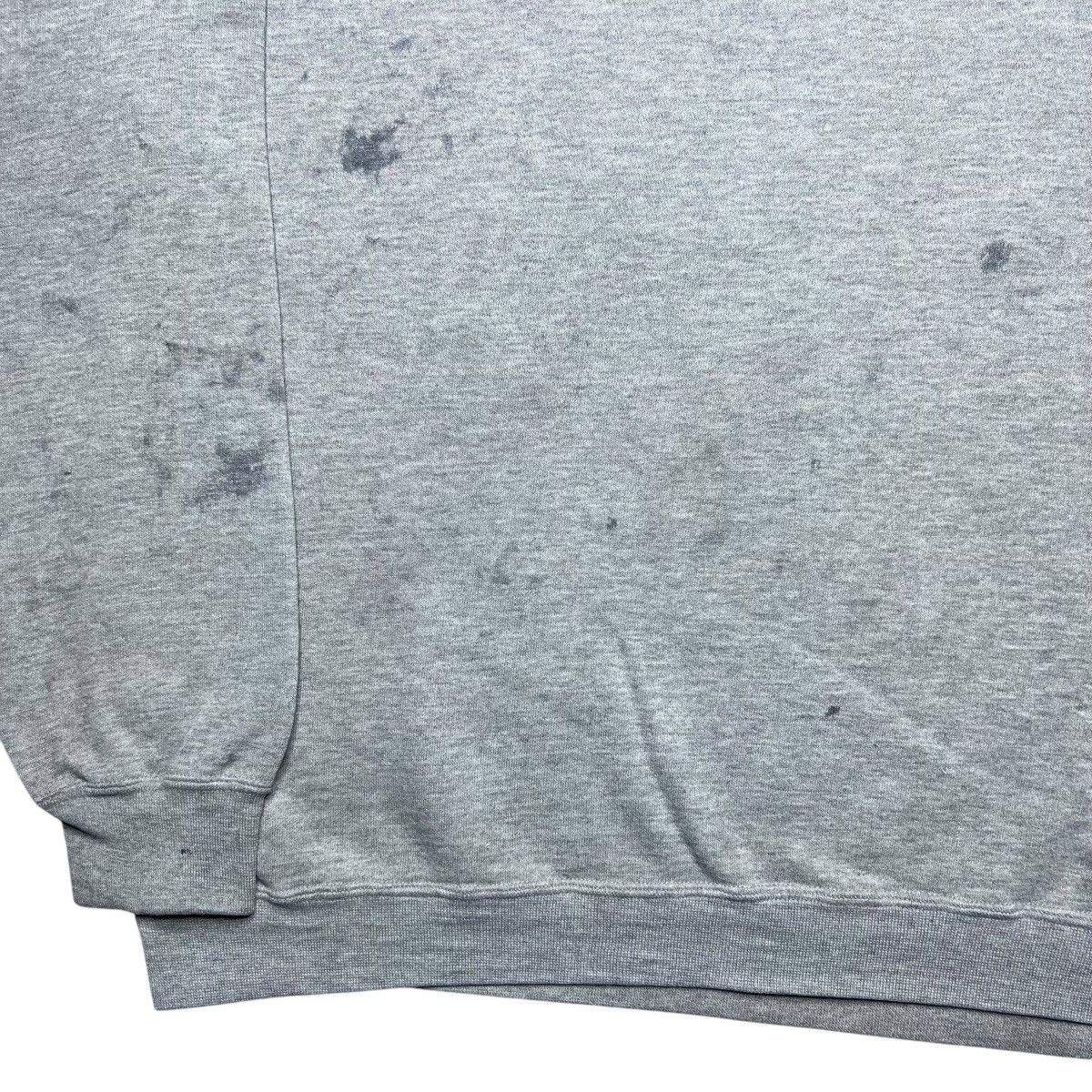 Carhartt × Vintage Vtg 1990s Carhartt Gray Paint Splattered Pullover Sweatshirt Size US XL / EU 56 / 4 - 16 Thumbnail