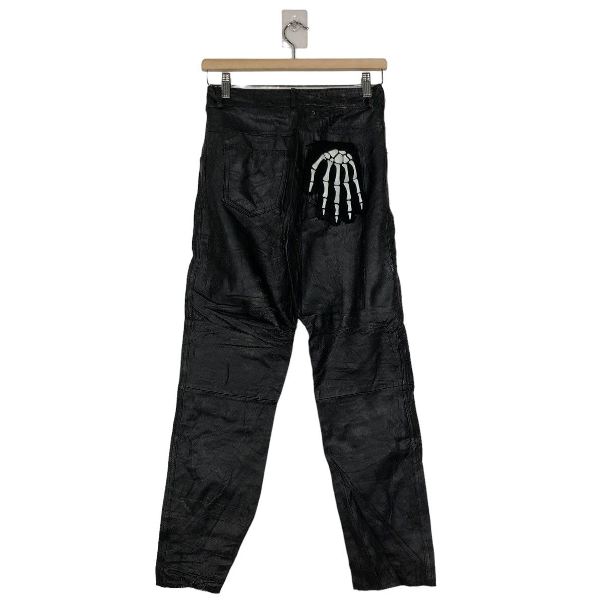 Genuine Leather 🔥Vintage Rare Genuine Leather Pants Big Stone Usa Size US 28 / EU 44 - 7 Thumbnail