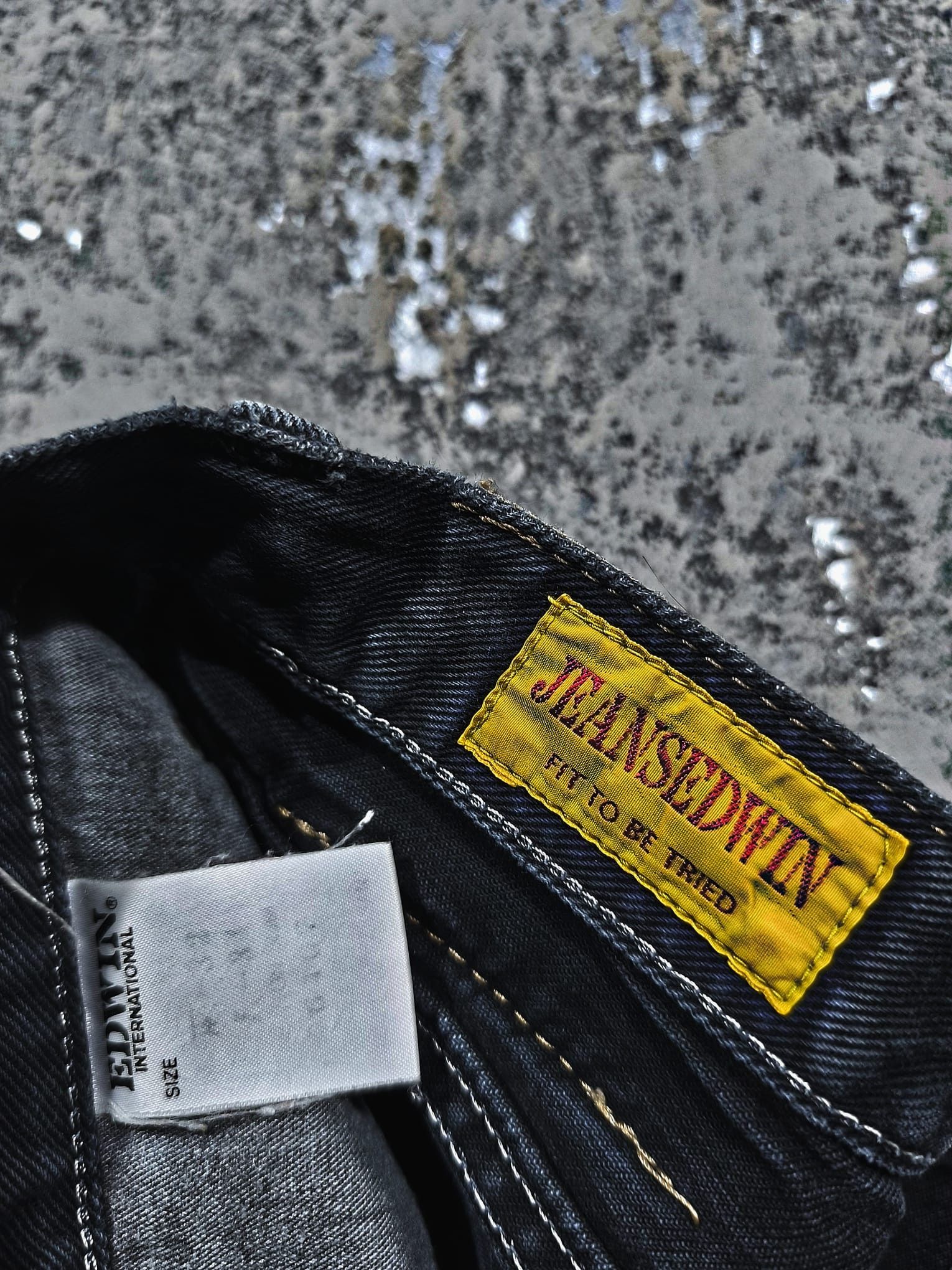 Edwin Vintage Edwin Newton Slim Grey Distressed Made In Japan Size US 31 - 7 Thumbnail