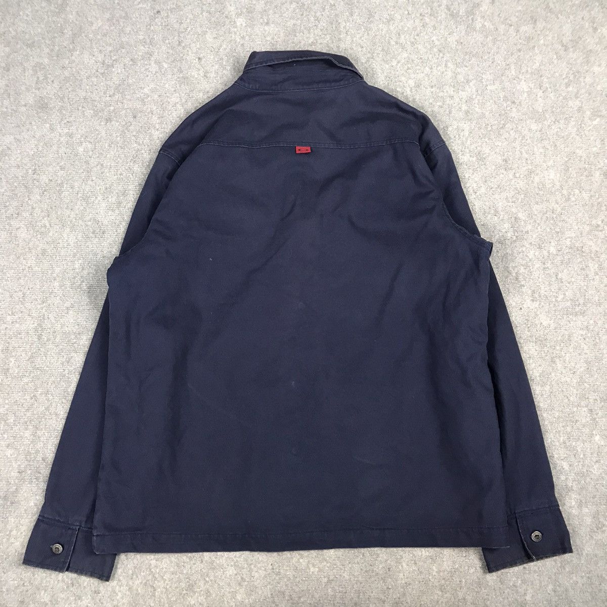 Japanese Brand × Oakley OAKLEY BUTTON INDIGO STYLE JACKET Size US L / EU 52-54 / 3 - 6 Thumbnail