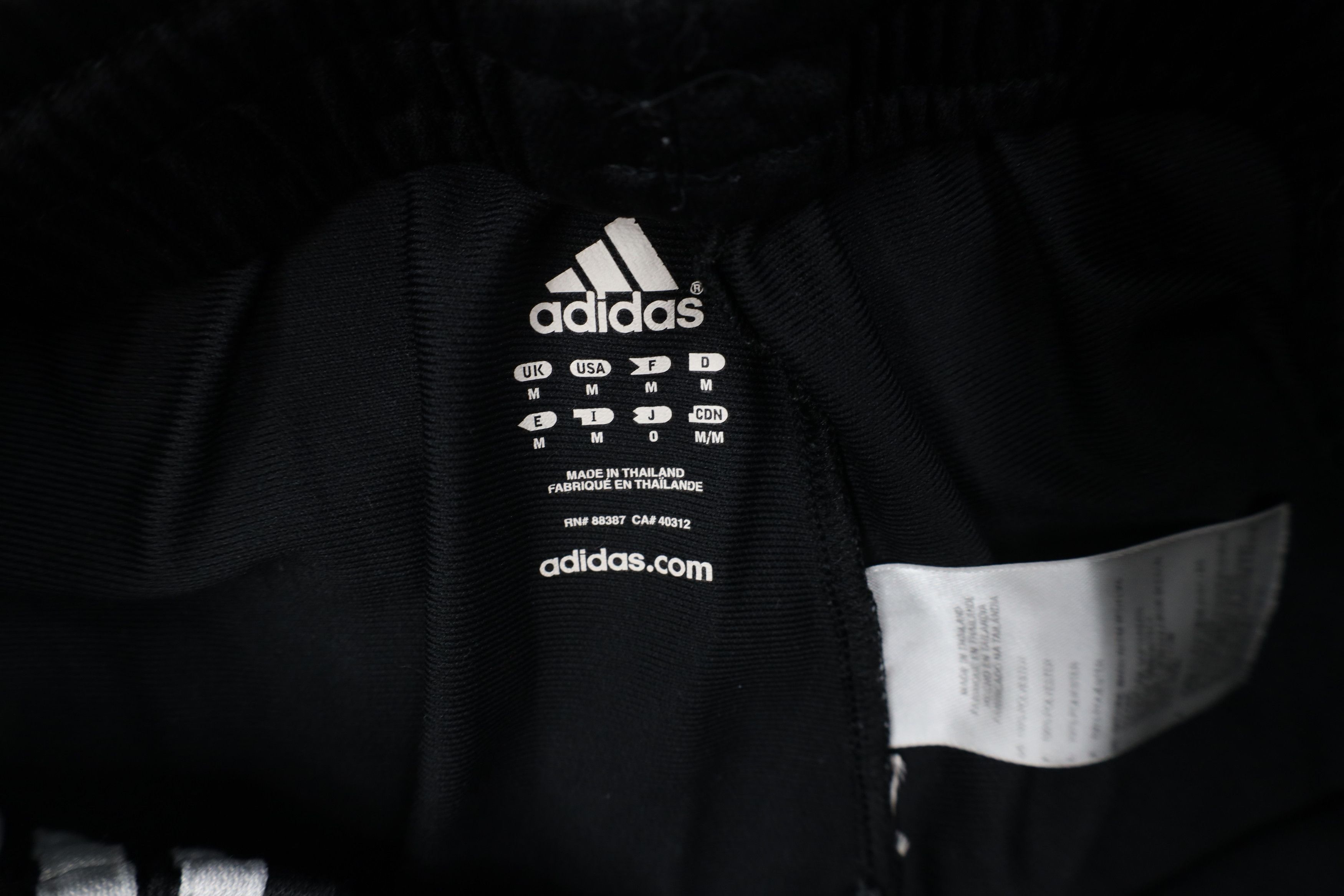 Adidas Vintage Y2K Adidas Striped Wide Leg Sweatpants Pants Black Size US 34 / EU 50 - 10 Thumbnail
